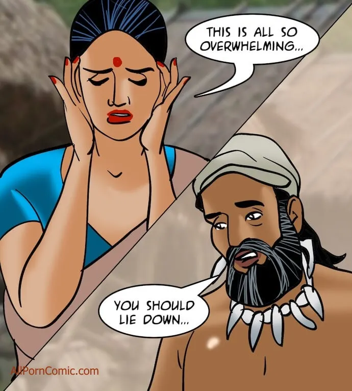 Velamma Dreams  (Chapter 15 - The Last Woman On Earth) — page 42