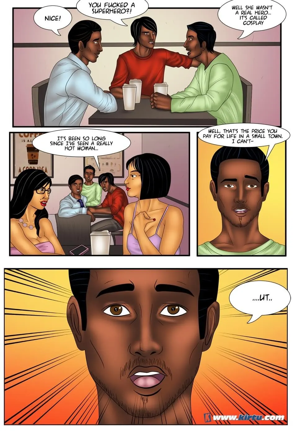 Savita Bhabhi Bollywood Dreams  (Chapter 03) — page 28