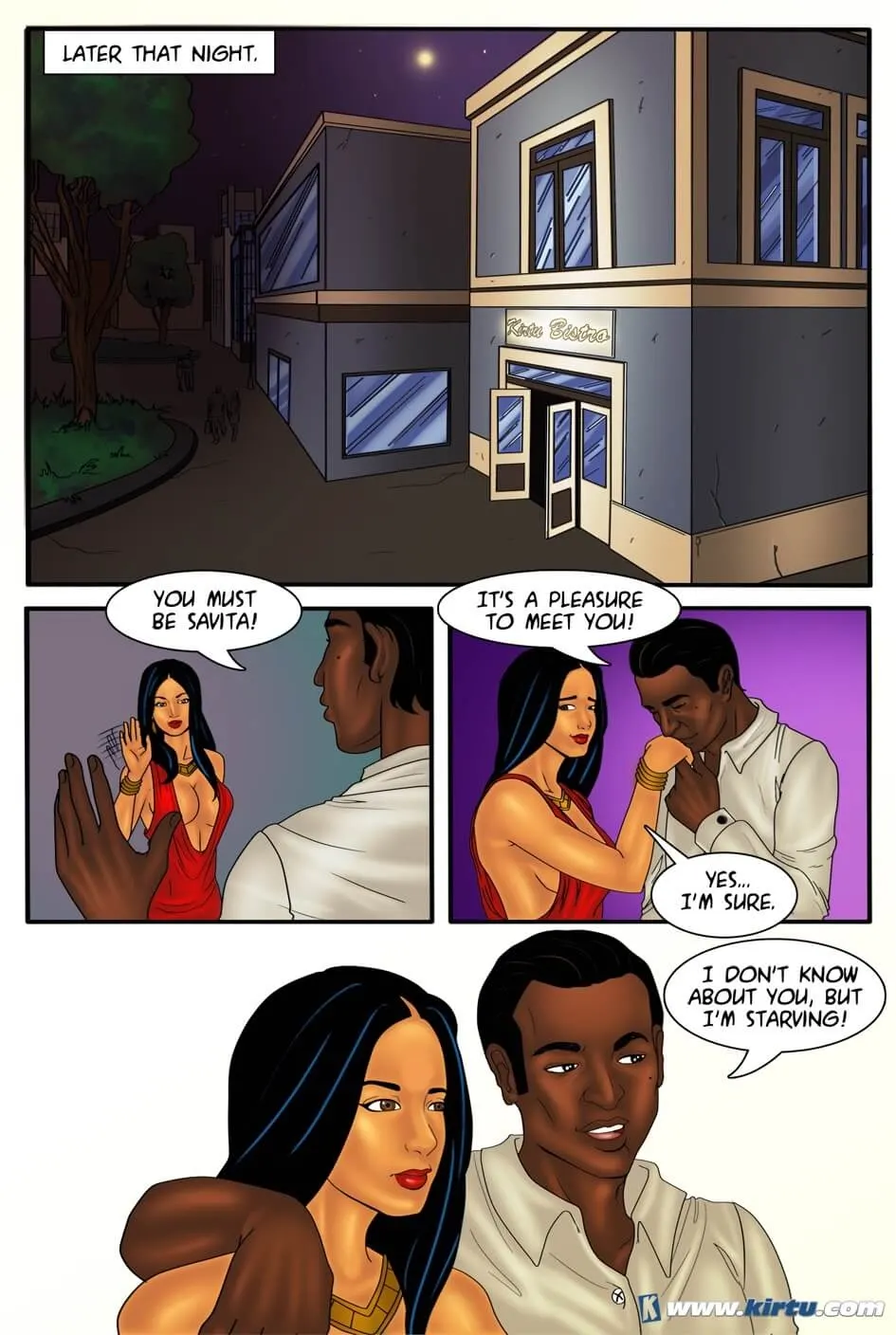 Savita Bhabhi Bollywood Dreams  (Chapter 03) — page 8