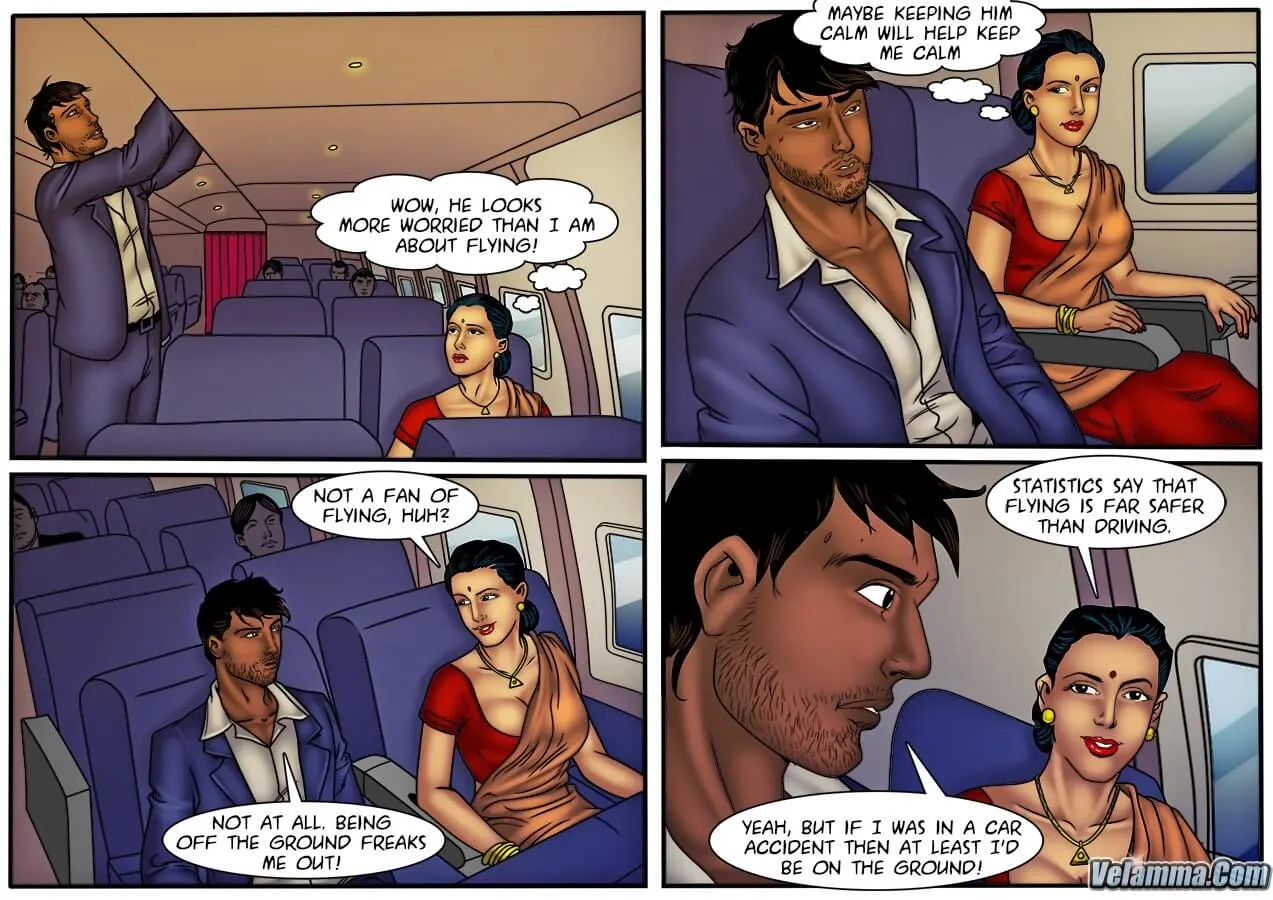 Velamma Dreams  (Chapter 12 - Stranded And Lost On A Deserted Island) — page 3