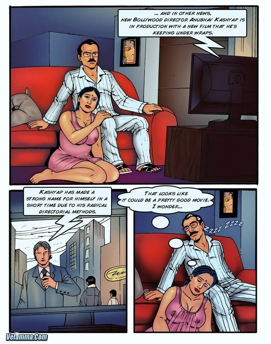 Velamma Dreams  (Chapter 00 - Bollywood Encounter) — page 2