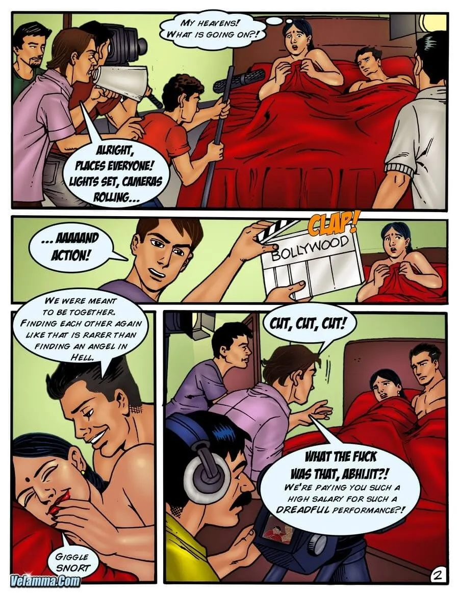 Velamma Dreams  (Chapter 00 - Bollywood Encounter) — page 3