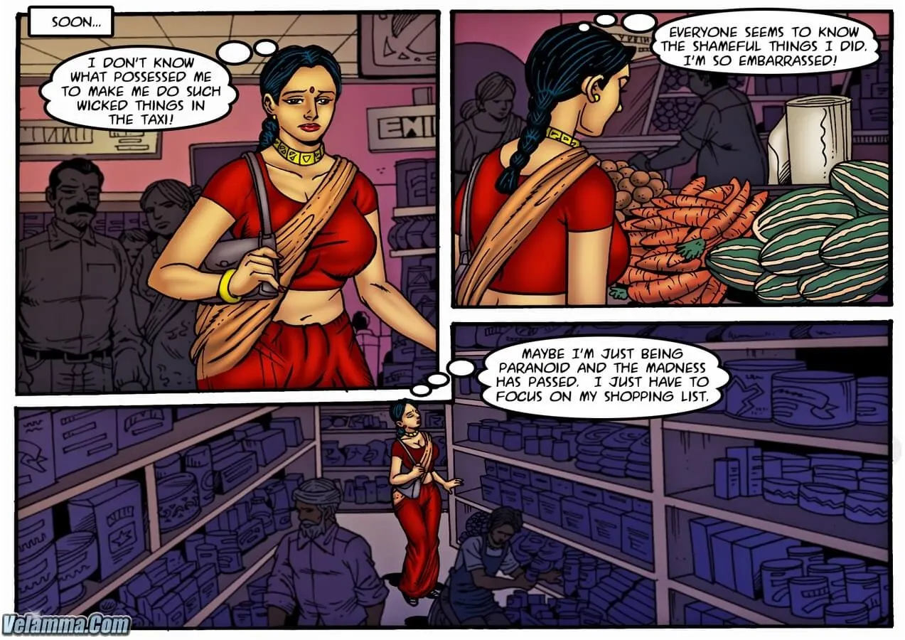 Velamma Dreams  (Chapter 04 - Out Of Control) — page 12