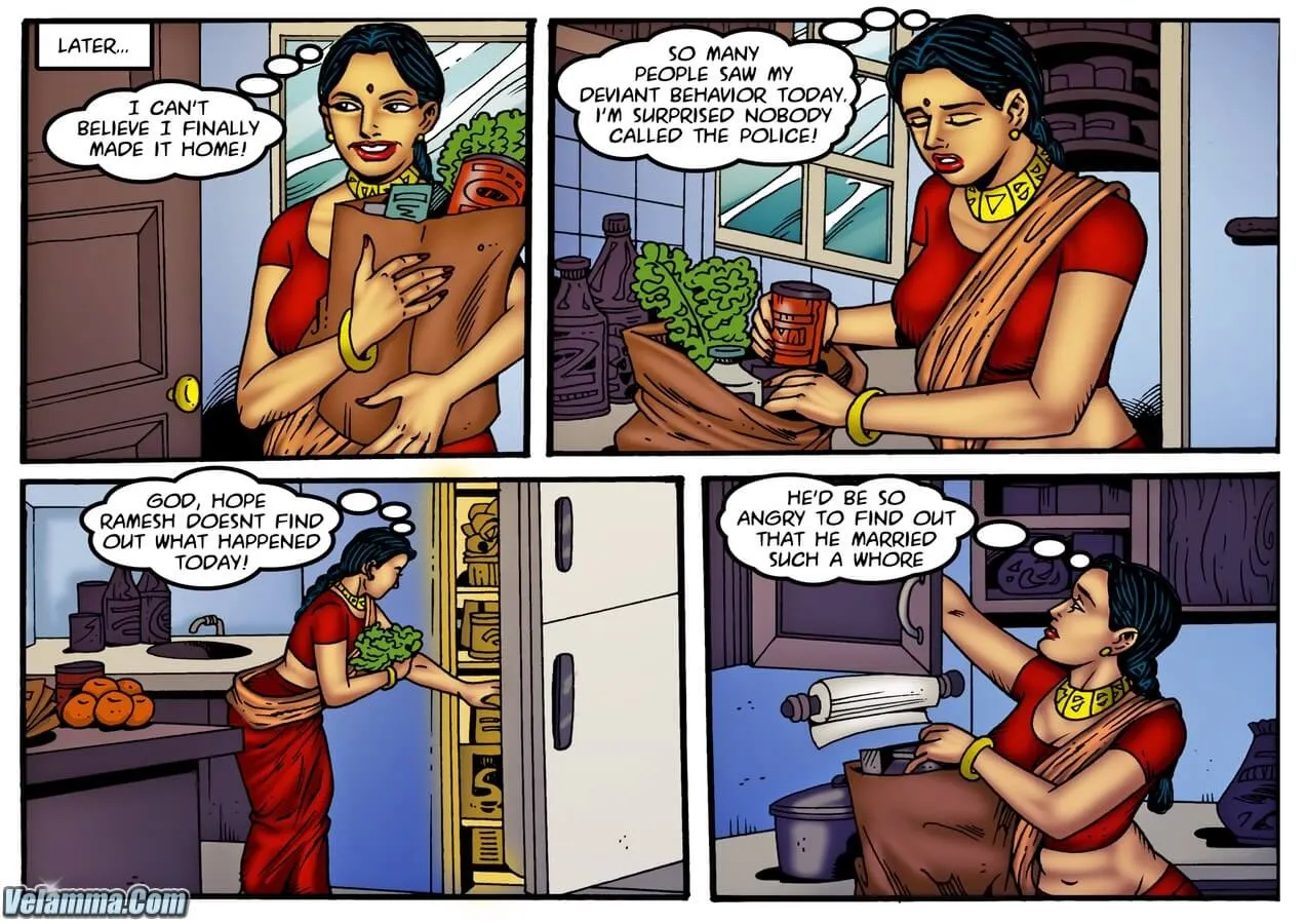 Velamma Dreams  (Chapter 04 - Out Of Control) — page 22