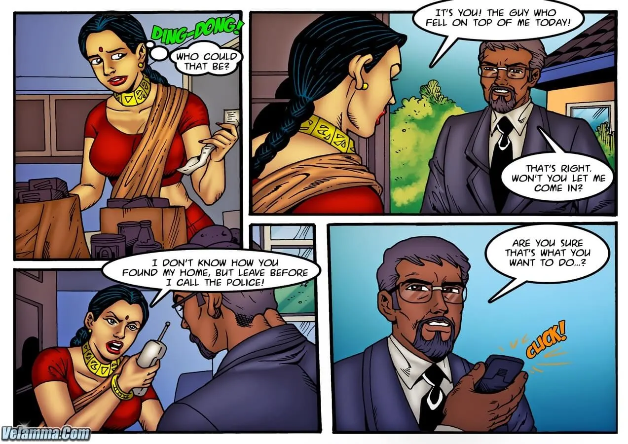 Velamma Dreams  (Chapter 04 - Out Of Control) — page 23