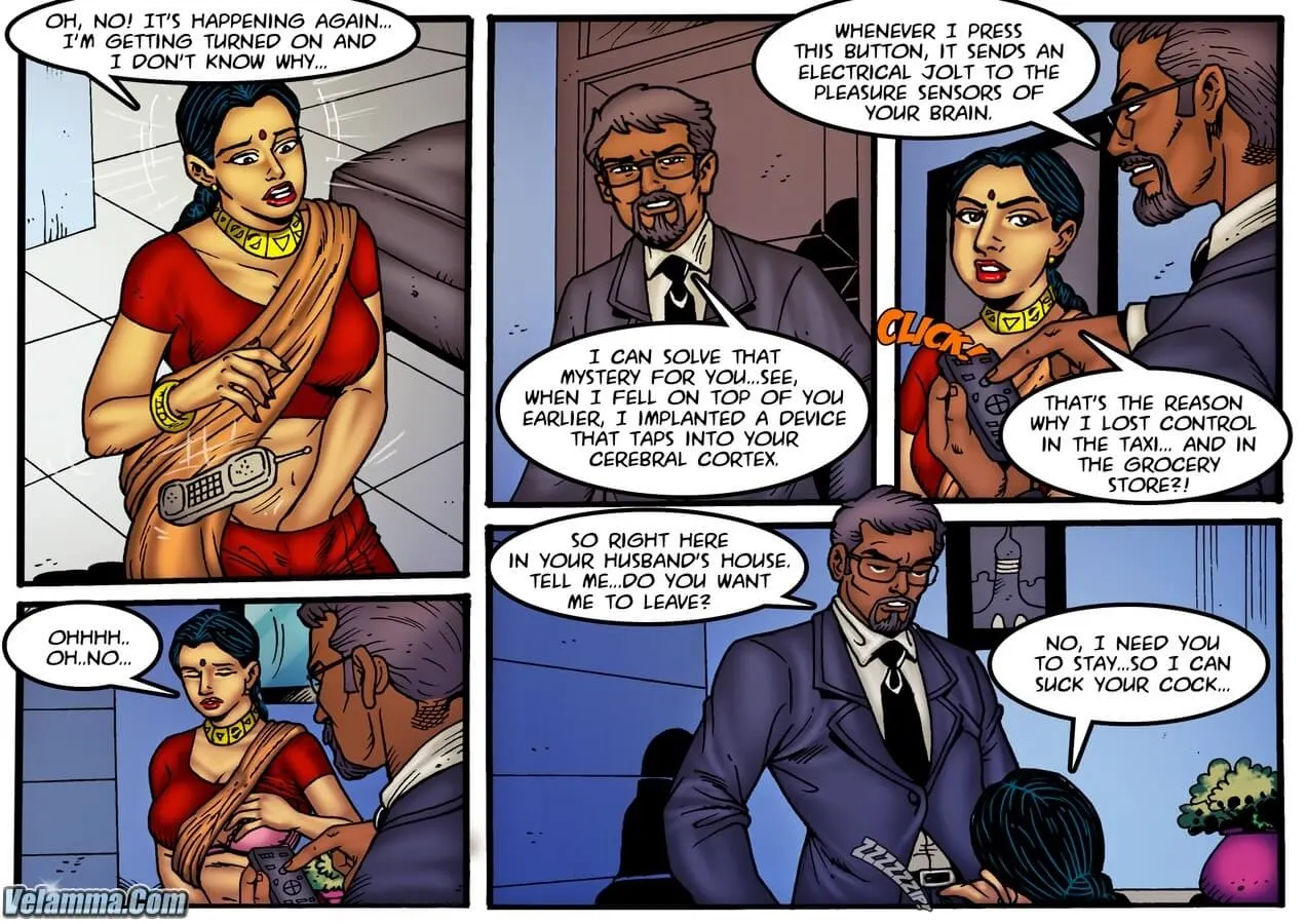 Velamma Dreams  (Chapter 04 - Out Of Control) — page 24