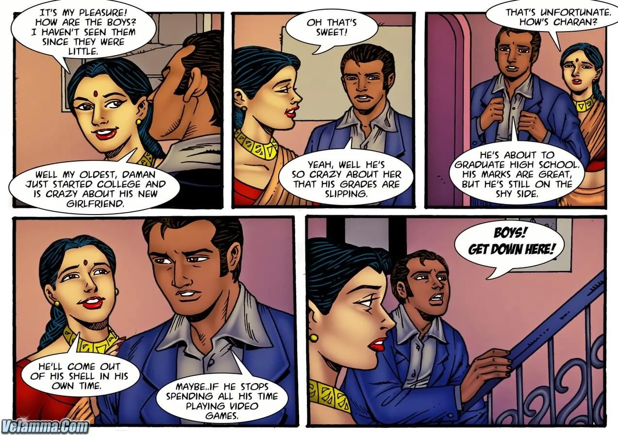 Velamma Dreams  (Chapter 06 - Teenage Dream) — page 3