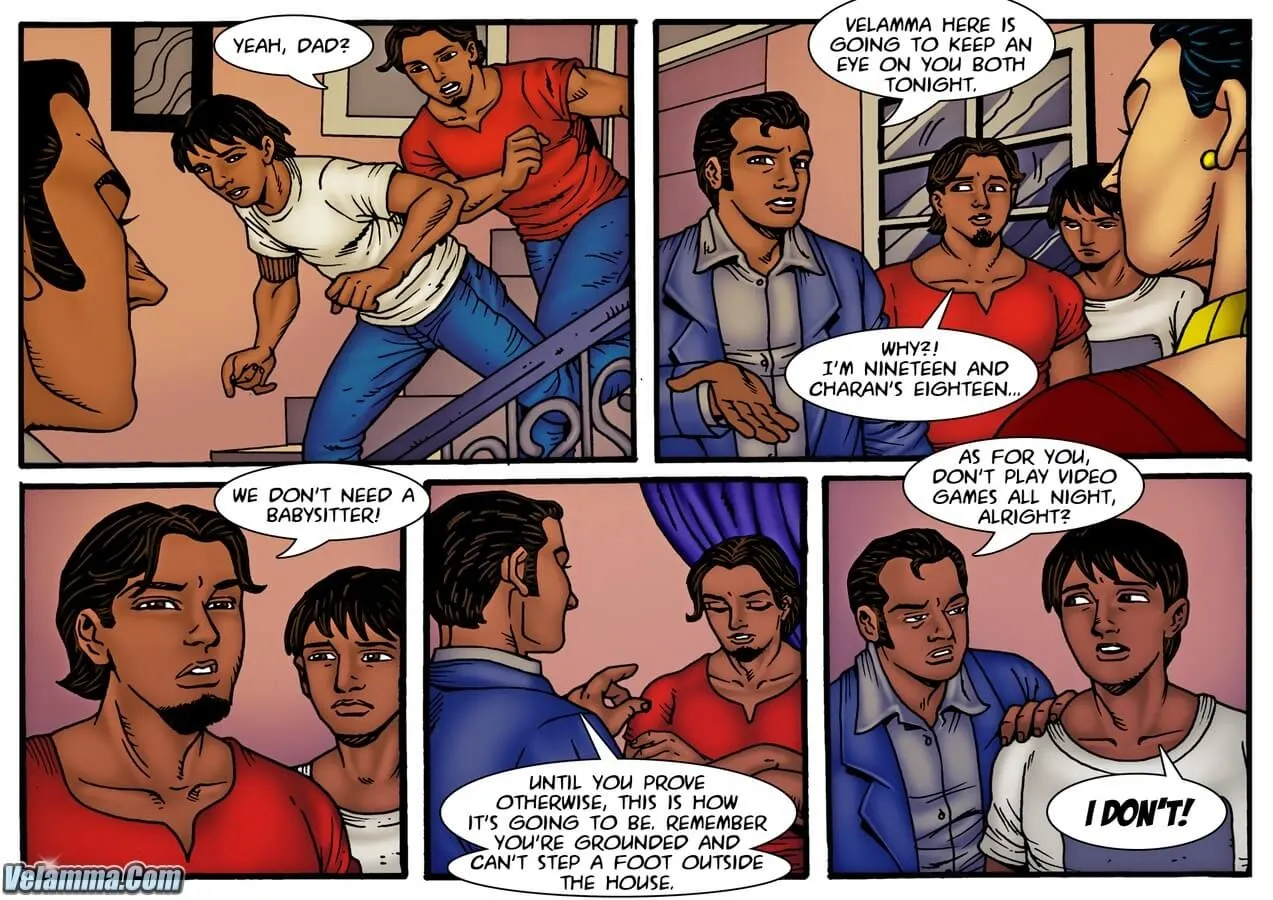 Velamma Dreams  (Chapter 06 - Teenage Dream) — page 4