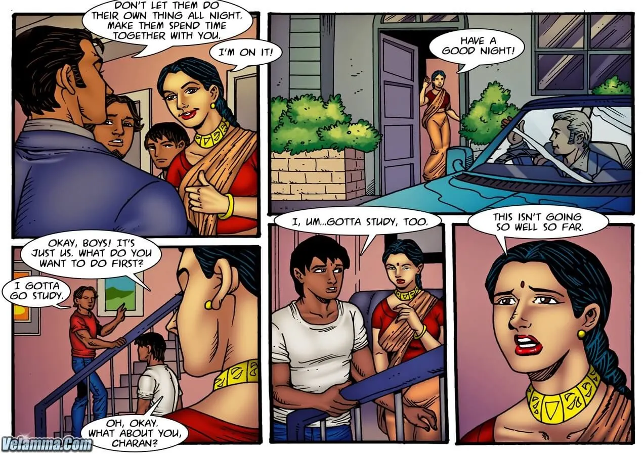 Velamma Dreams  (Chapter 06 - Teenage Dream) — page 5