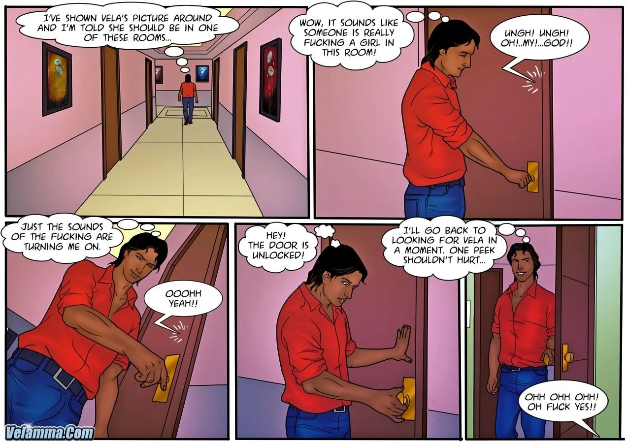 Velamma Dreams  (Chapter 11 - Vela Forgets Who She Is? And Who She Is Married To?) — page 27