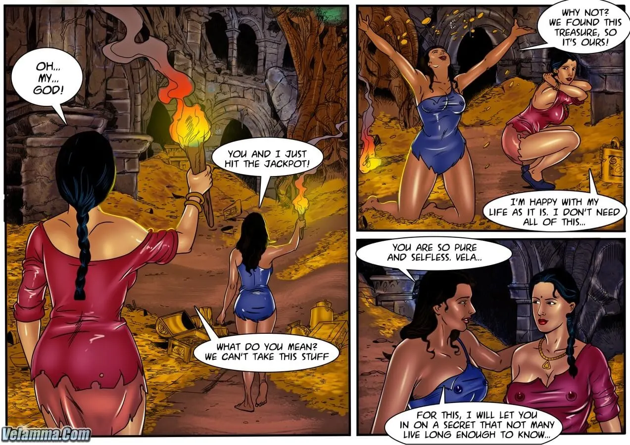 Velamma Dreams  (Chapter 10 - Vela Steps Into Naga/s Lair) — page 22
