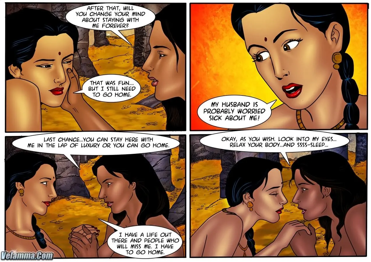 Velamma Dreams  (Chapter 10 - Vela Steps Into Naga/s Lair) — page 31