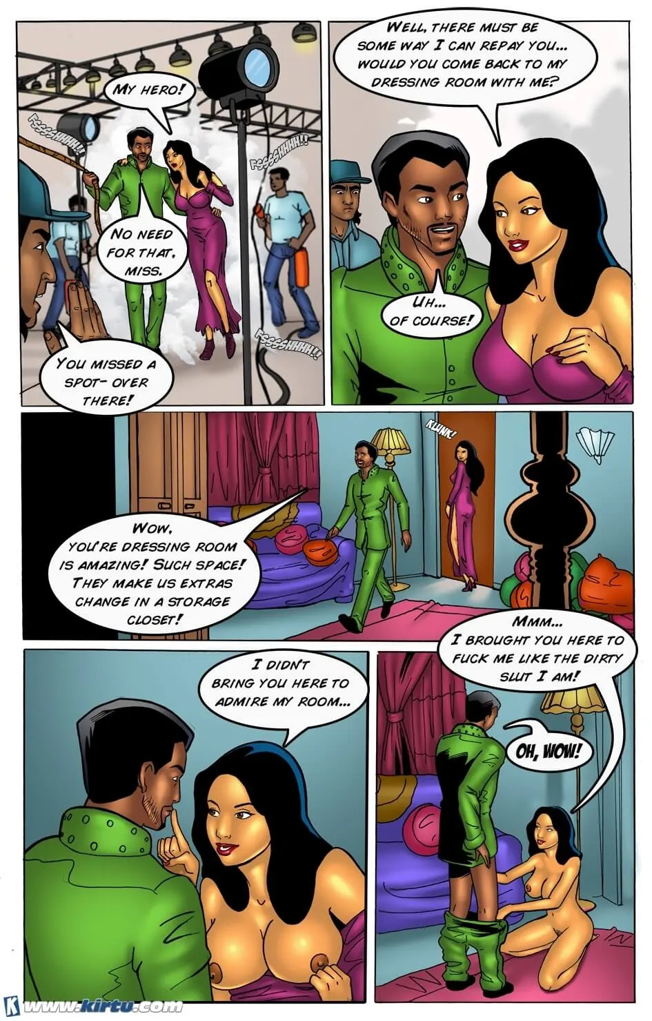 Savita Bhabhi Bollywood Dreams  (Chapter 02) — page 4
