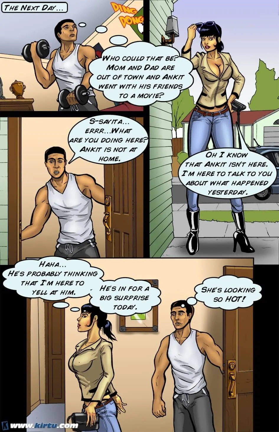 Savita 18  (Chapter 07 - Sexy Sandwich) — page 8
