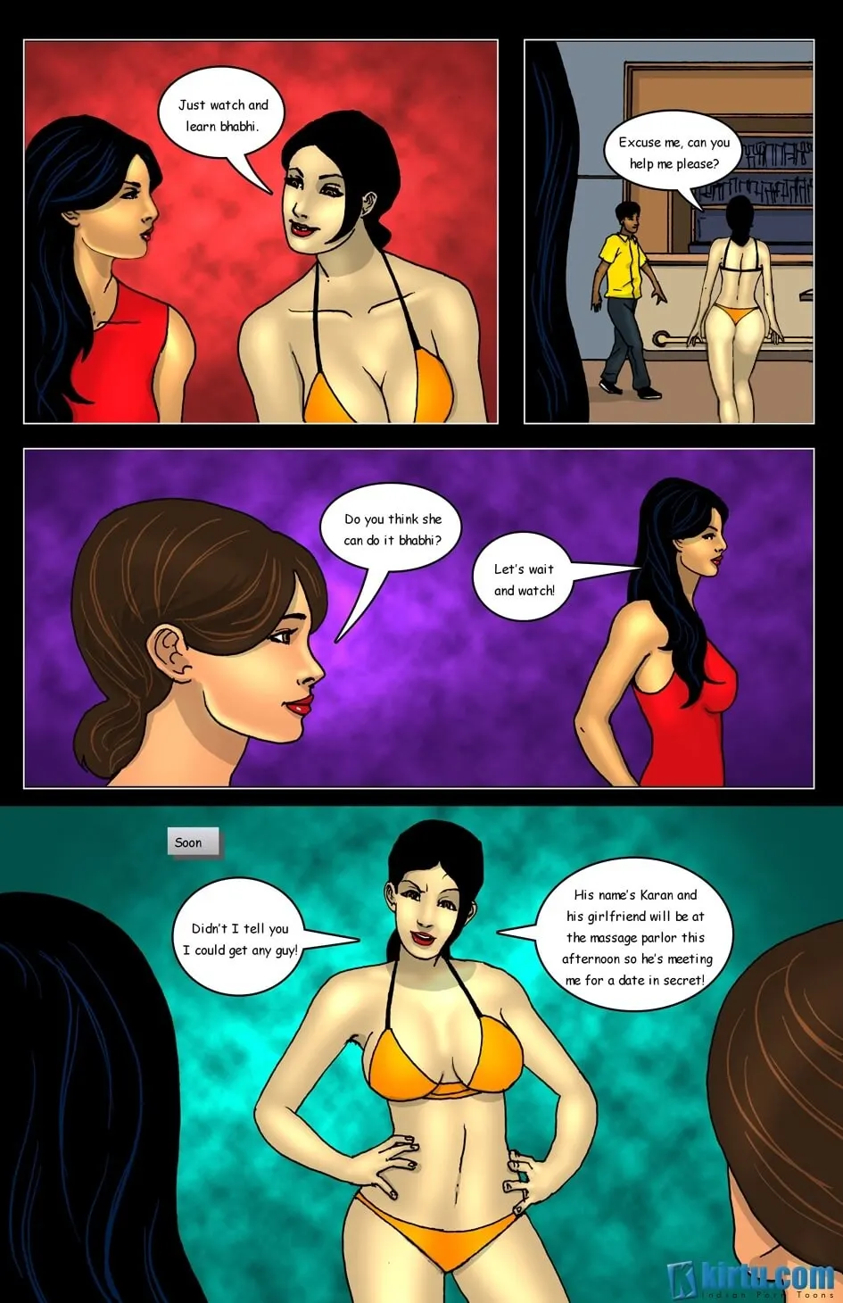 Savita Bhabhi In Goa  (Chapter 03) — page 5