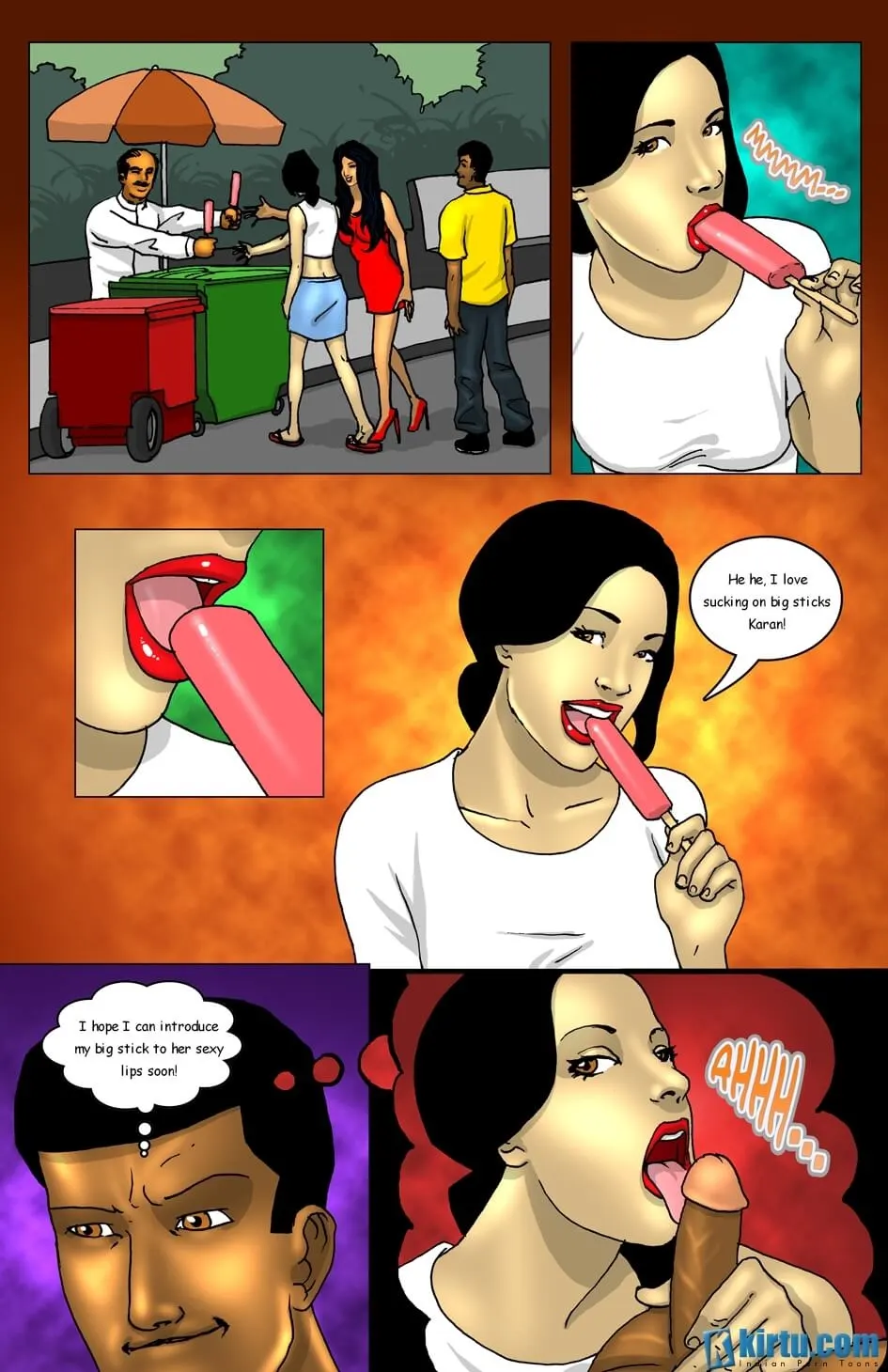 Savita Bhabhi In Goa  (Chapter 03) — page 8
