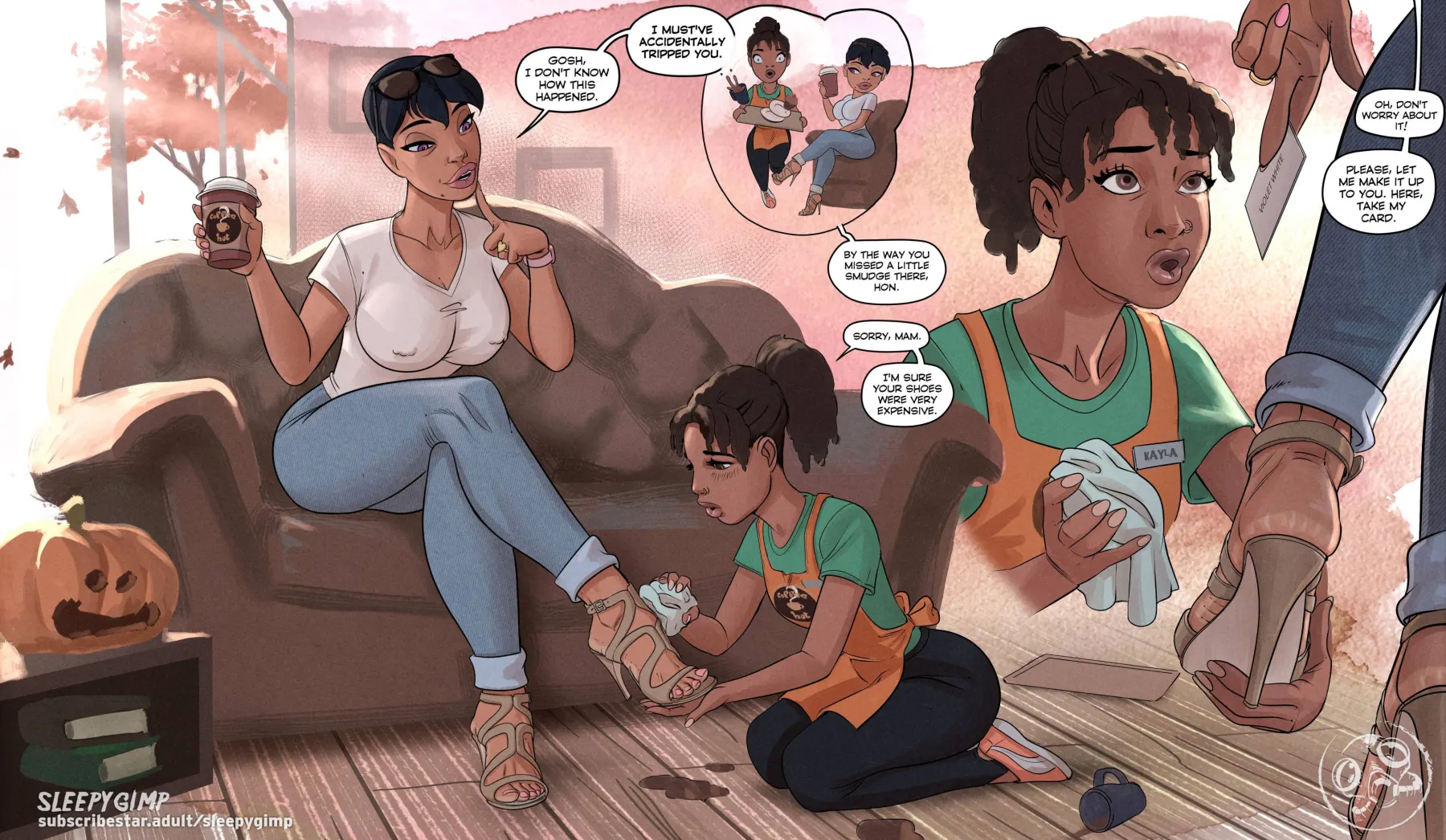 Seduced Barista  (Chapter 01) — page 1