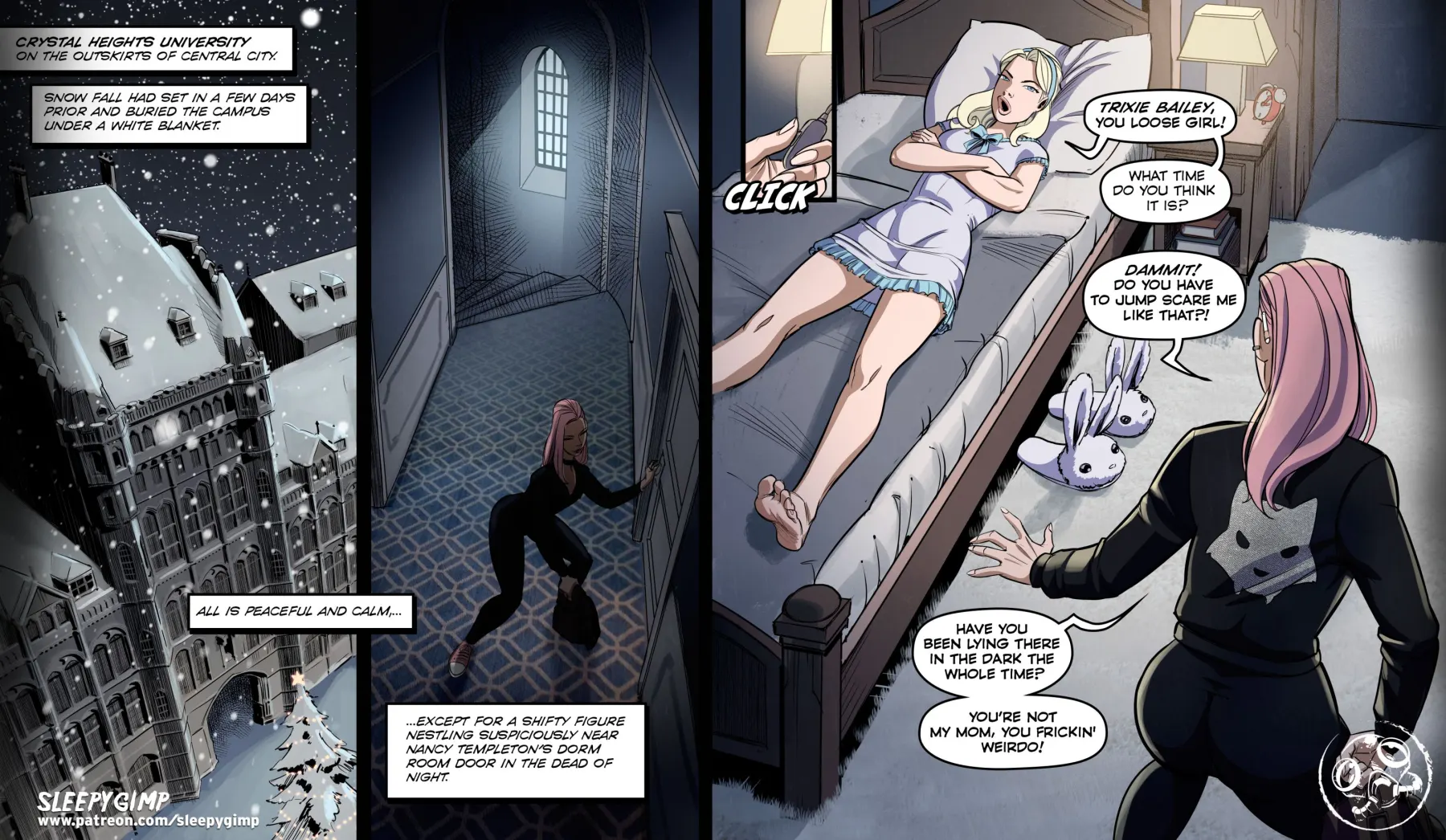 Like A Thief In The Night  (Chapter 01) — page 1