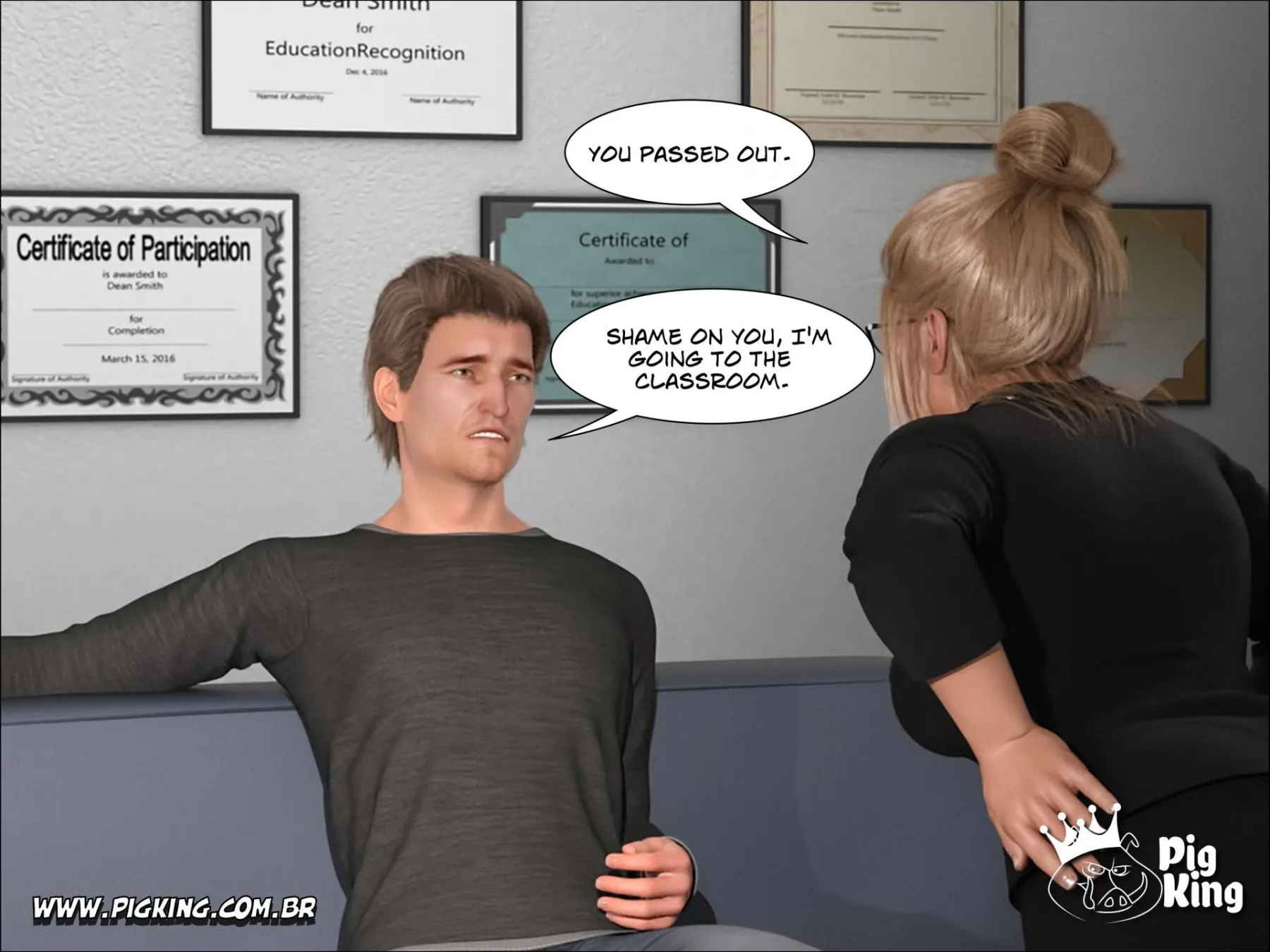 An Insatiable School Principle, Amnesia, Mix  (Chapter 02) — page 53
