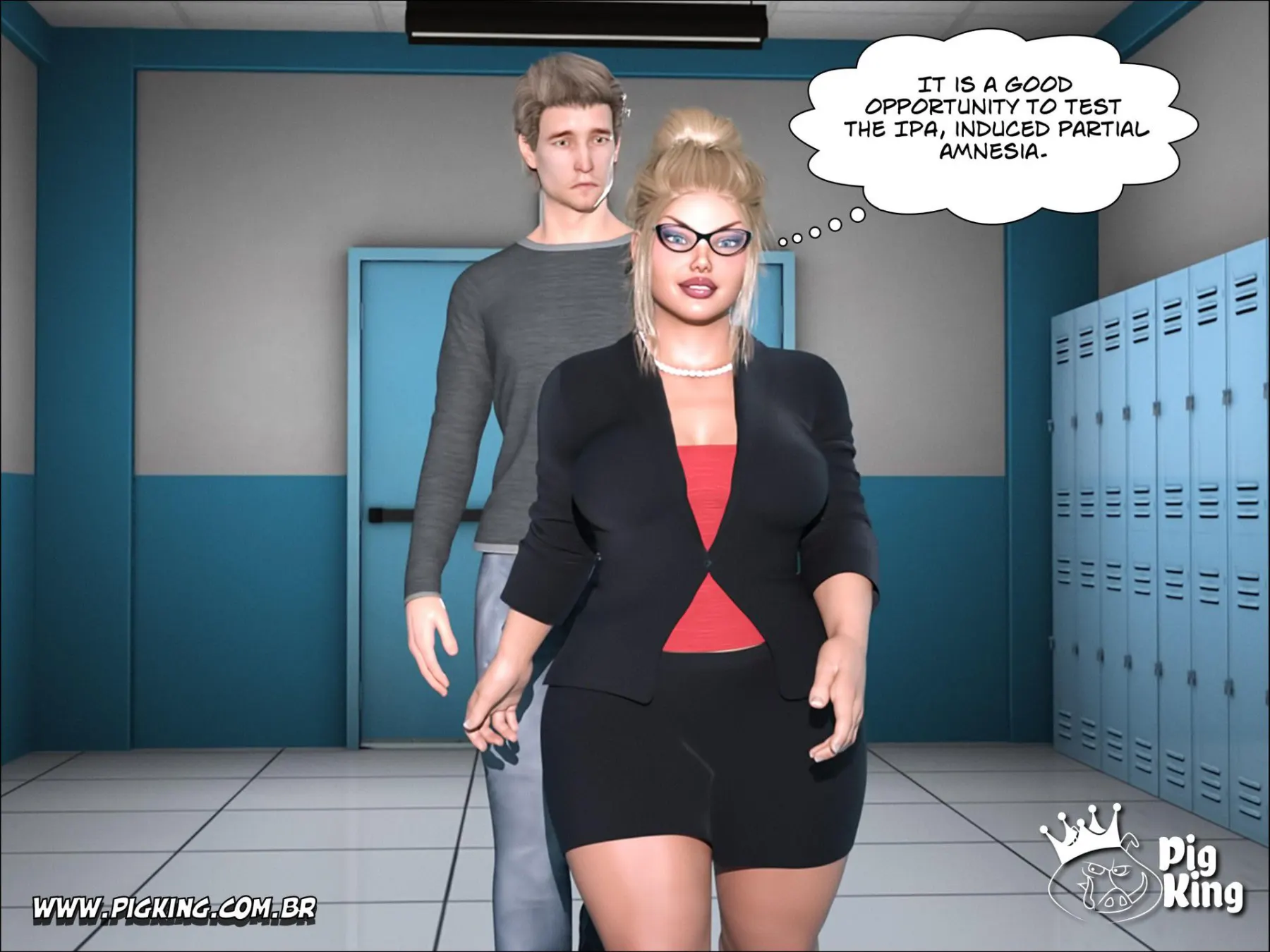 An Insatiable School Principle, Amnesia, Mix  (Chapter 02) — page 8