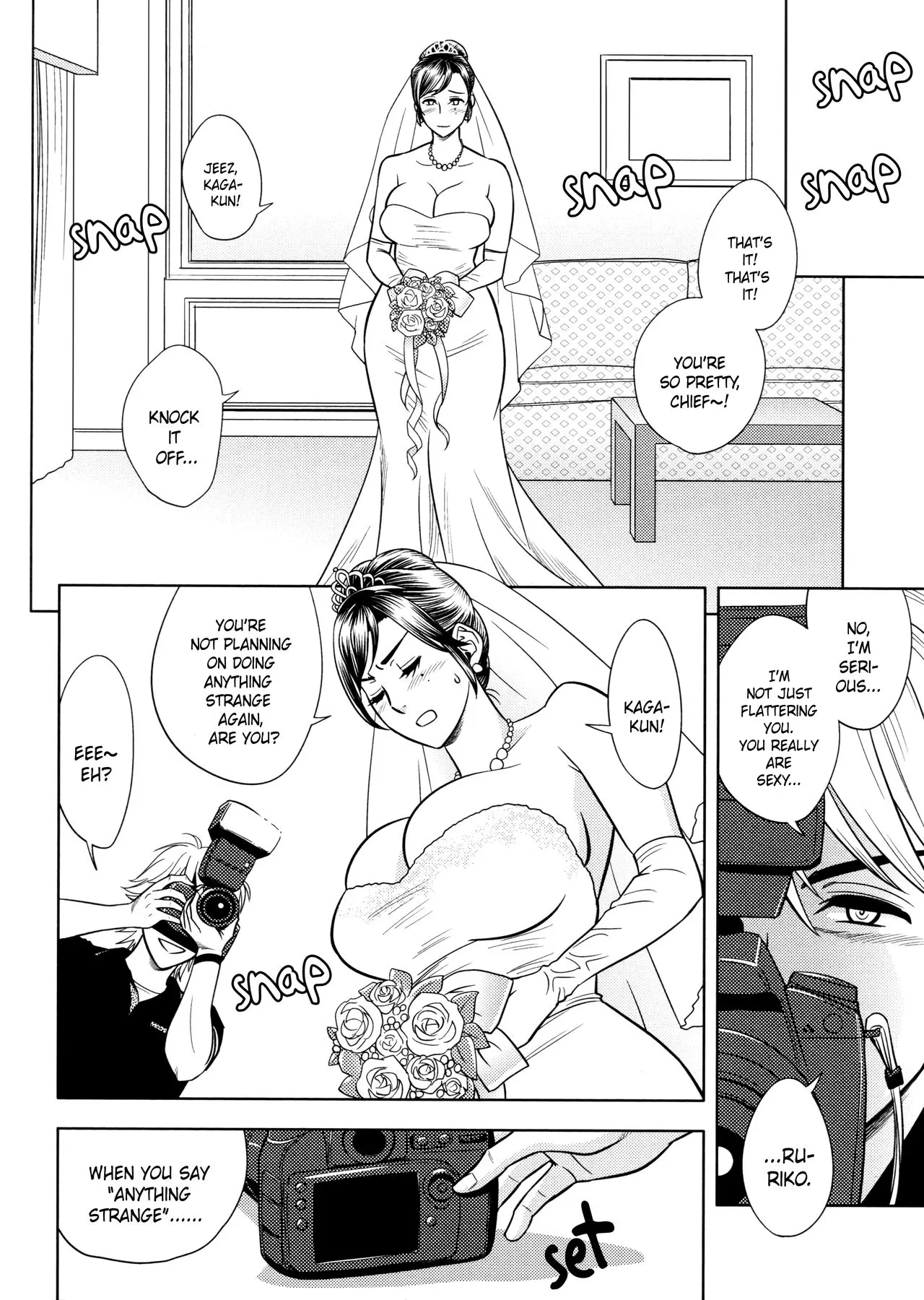 Beautiful Editor-In-Chief/s Secret  (Chapter 05 - Wedding Dress) — page 4