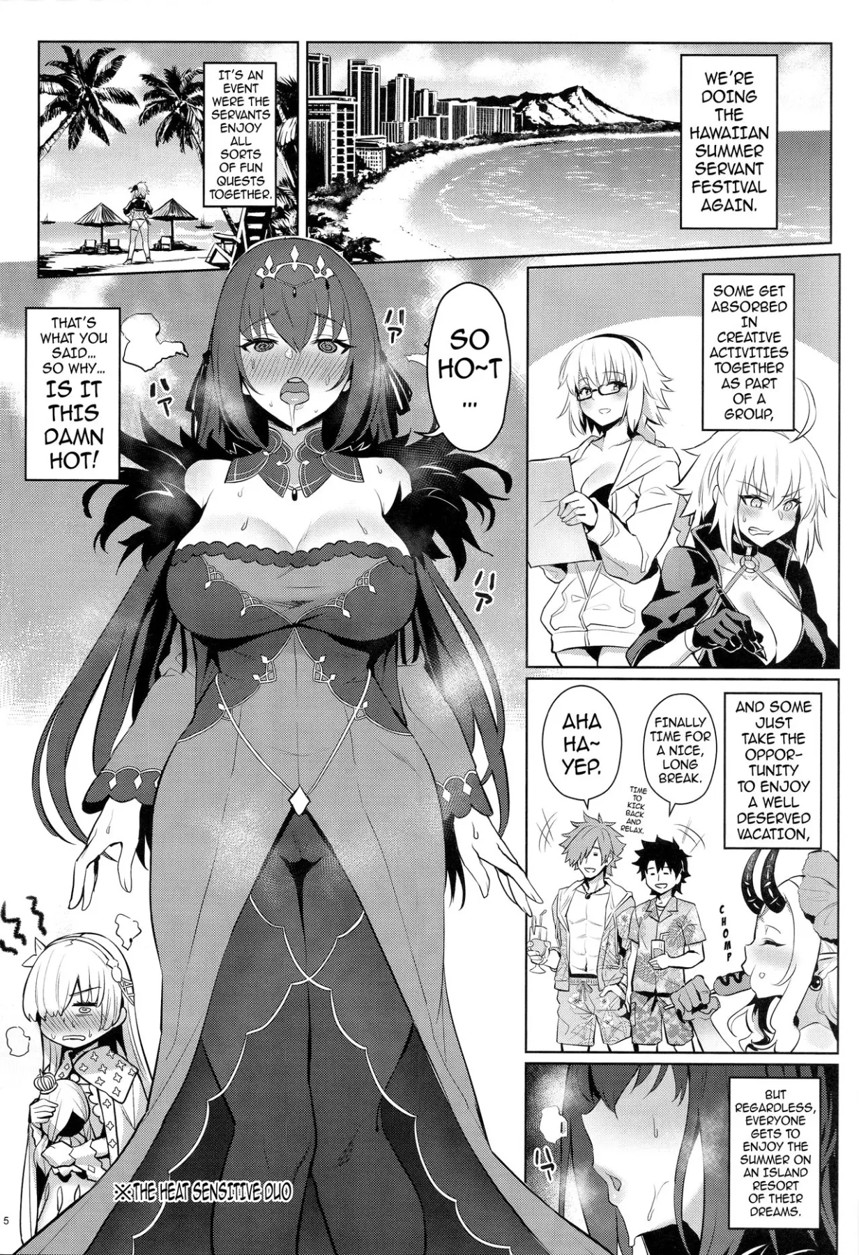 Heat Sensitive Queen - Fate/Grand Order  (Chapter 01) — page 3