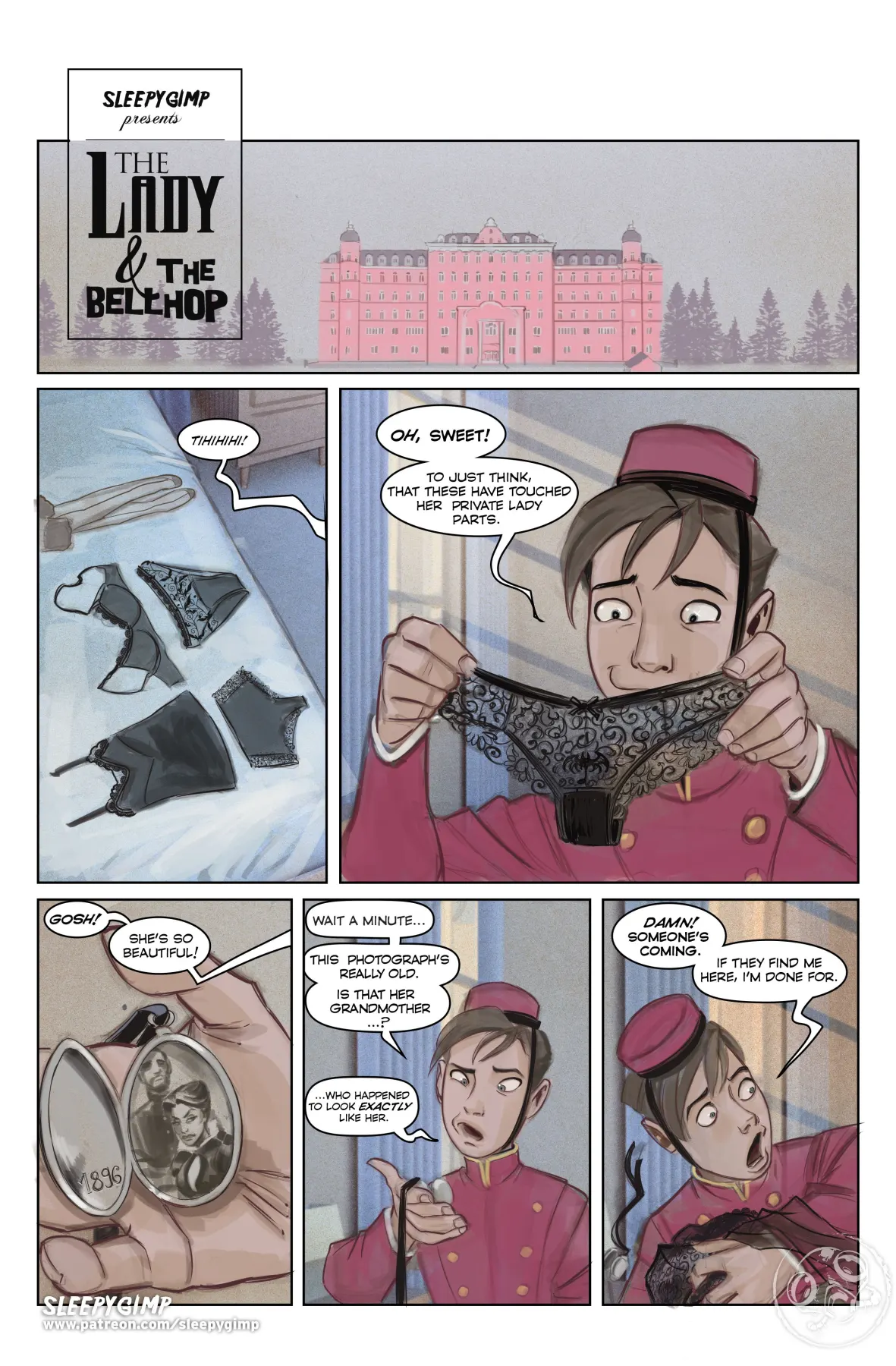 The Lady & The Bellhop  (Chapter 02 - Nylons) — page 1