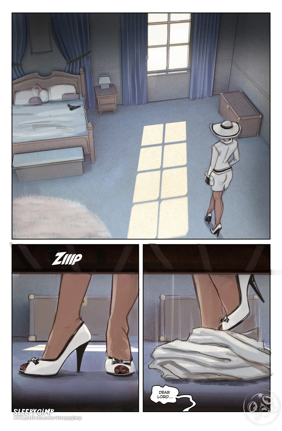 The Lady & The Bellhop  (Chapter 02 - Nylons) — page 2