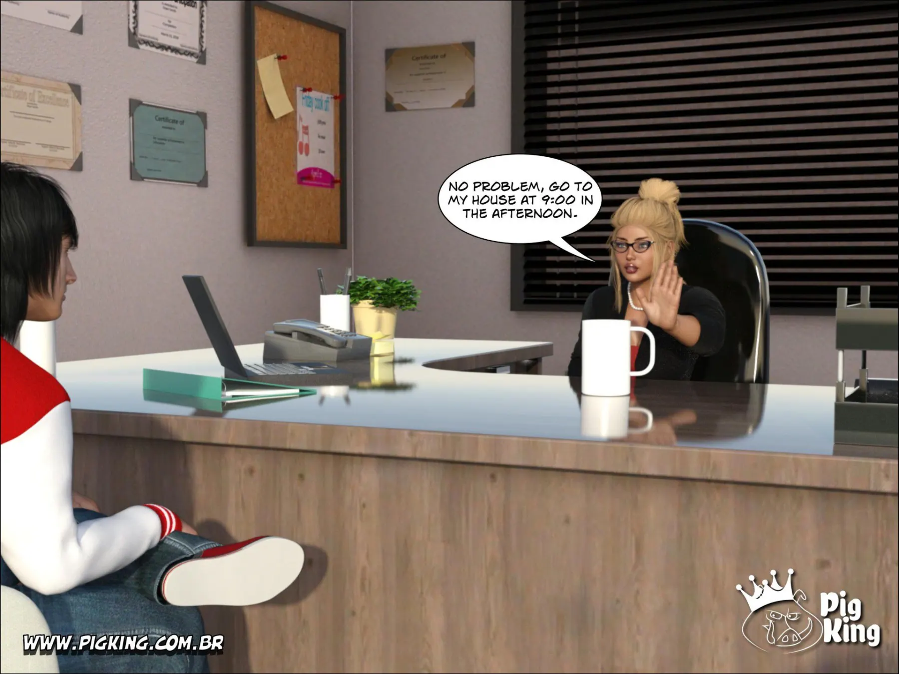 An Insatiable School Principle, Amnesia, Mix  (Chapter 01) — page 23