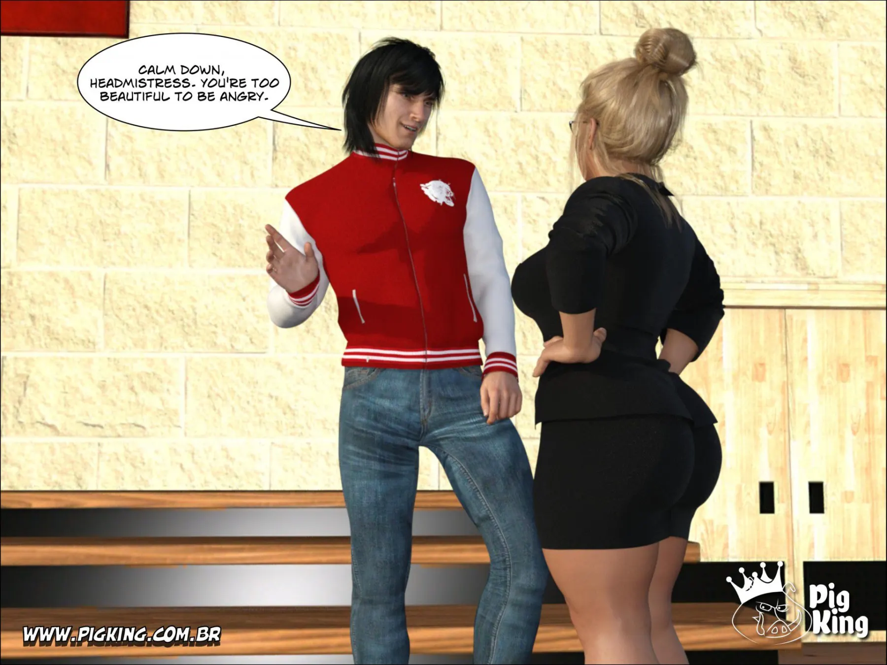 An Insatiable School Principle, Amnesia, Mix  (Chapter 01) — page 8