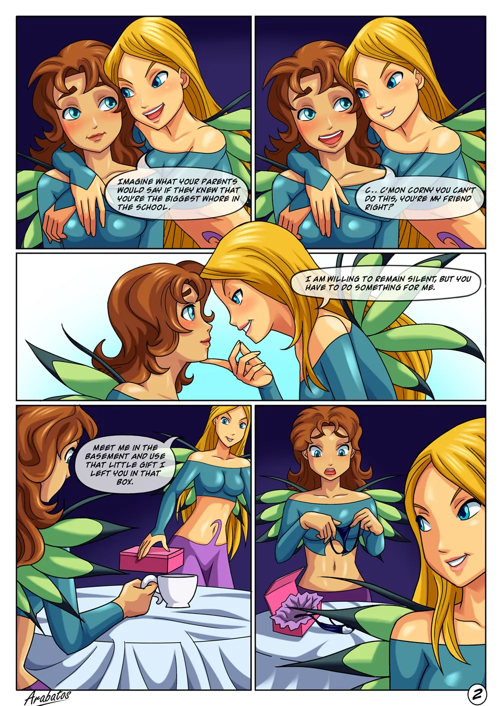 Friends With Benefits W.I.T.C.H.  (Chapter 01) — page 3