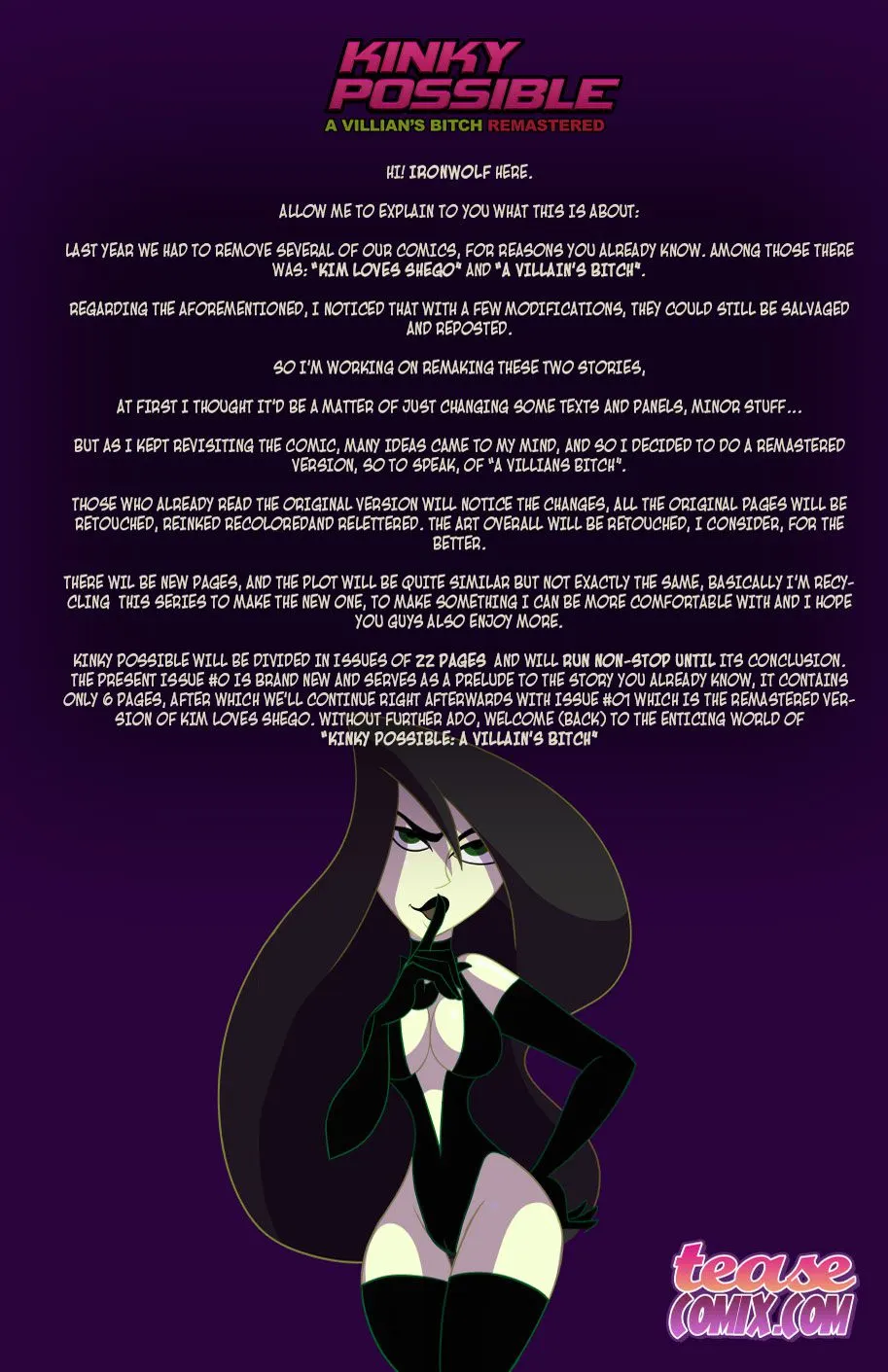 Kinky Possible â A Villain/s Bitch Remastered  (Chapter 0) — page 2