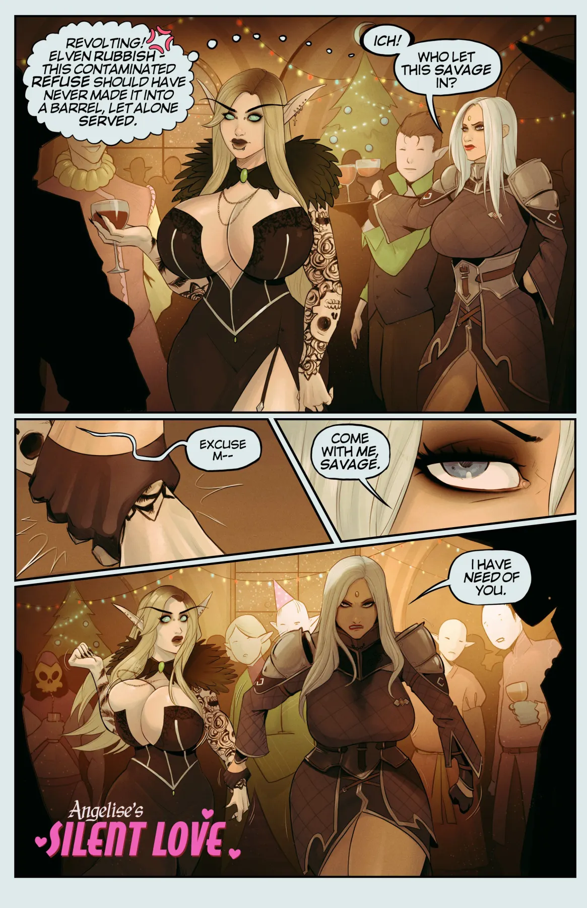 Angelise/s Silent Love Final Fantasy XIV  (Chapter 01) — page 1