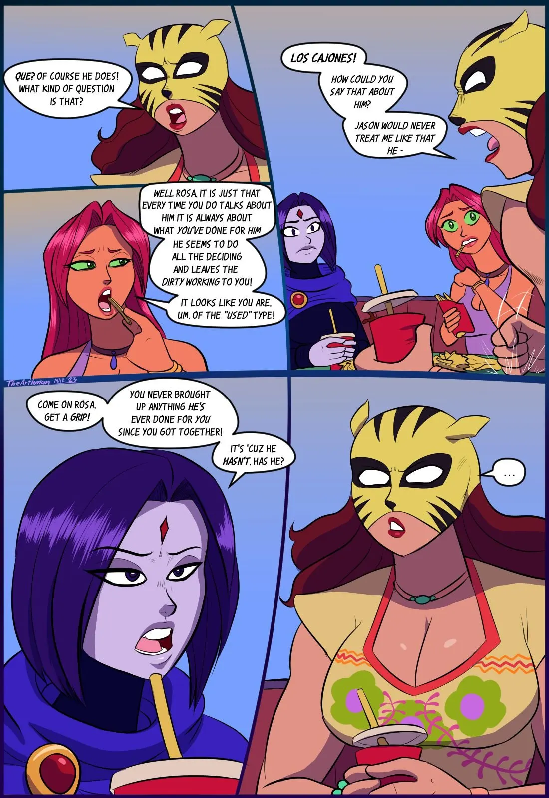 The Battle Of The Sexes - Teen Titans  (Chapter 01) — page 3
