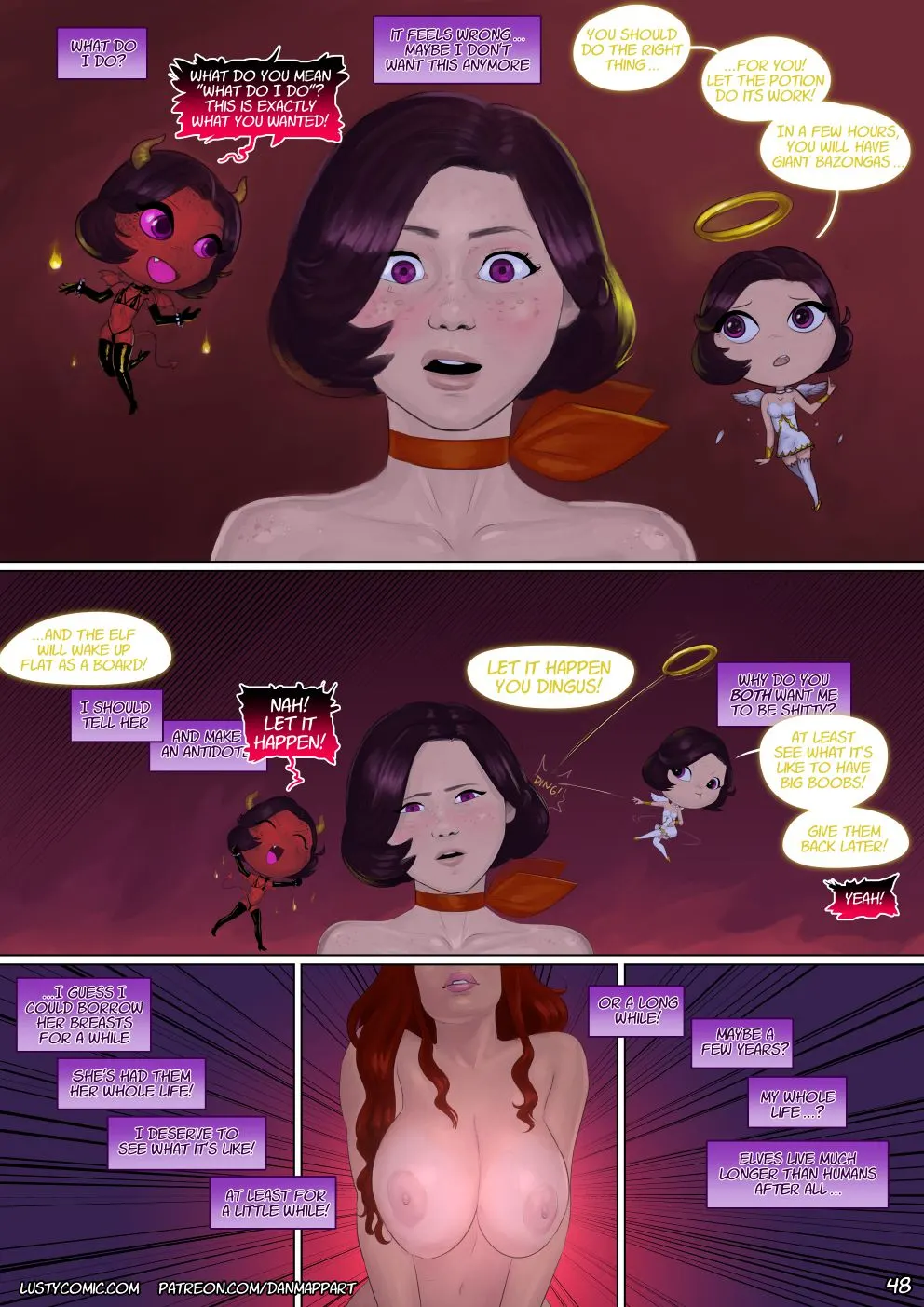 Lusty In Fantastic Breasts  (Chapter 02) — page 48