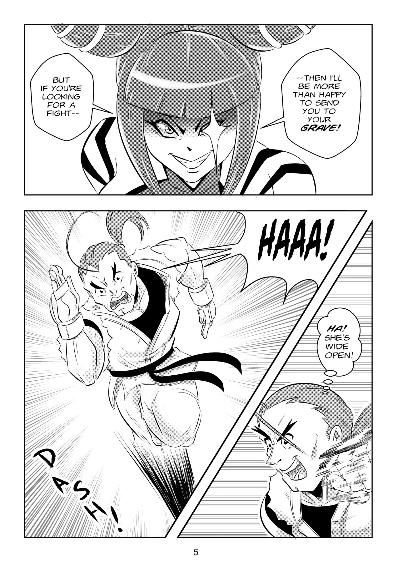 Ultimate Saikyo Sex StyleStreet Fighter  (Chapter 01) — page 6