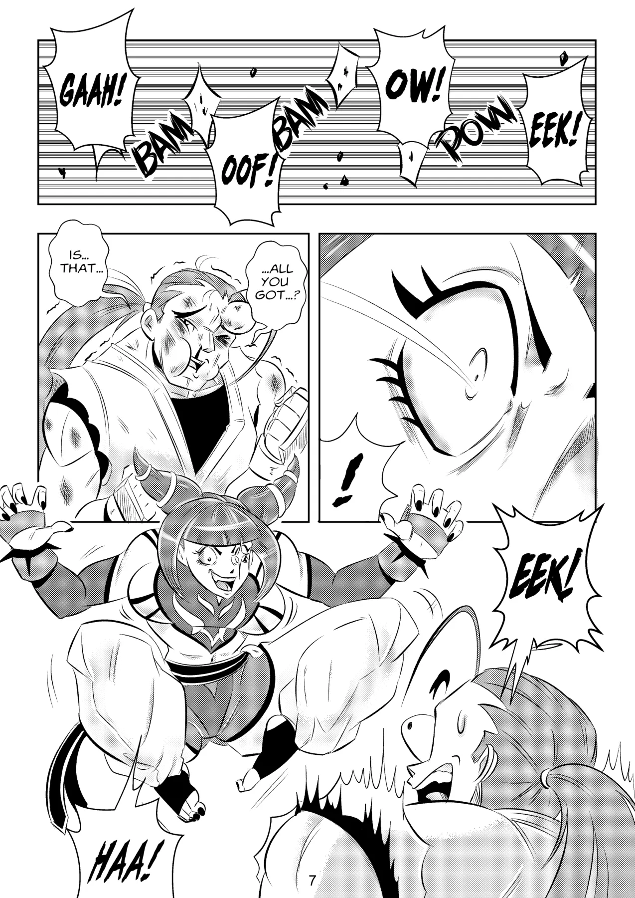 Ultimate Saikyo Sex StyleStreet Fighter  (Chapter 01) — page 8