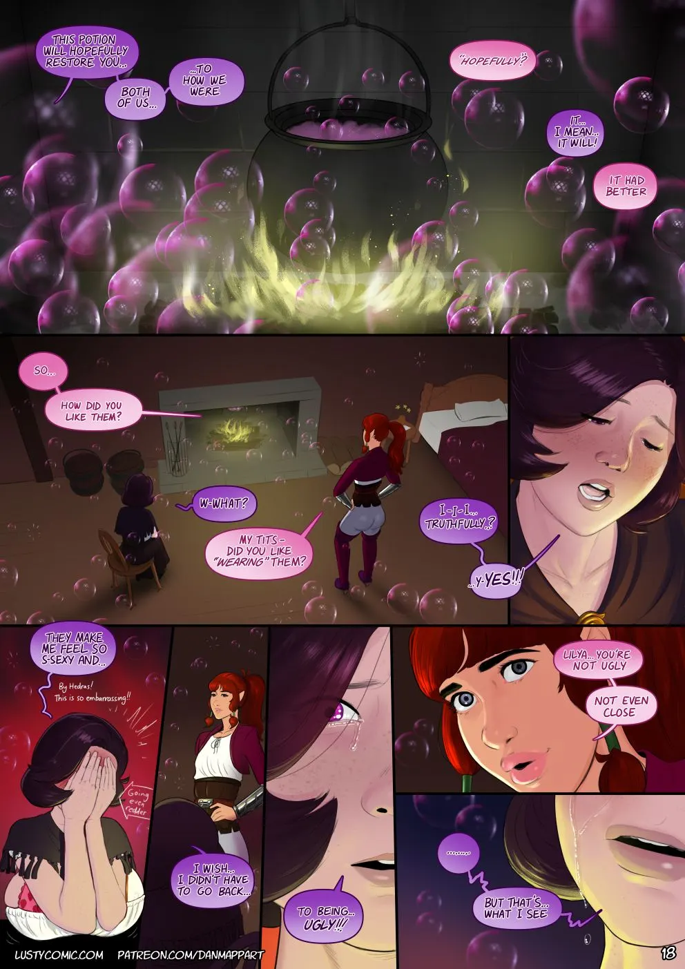 Lusty In Fantastic Breasts  (Chapter 03) — page 18