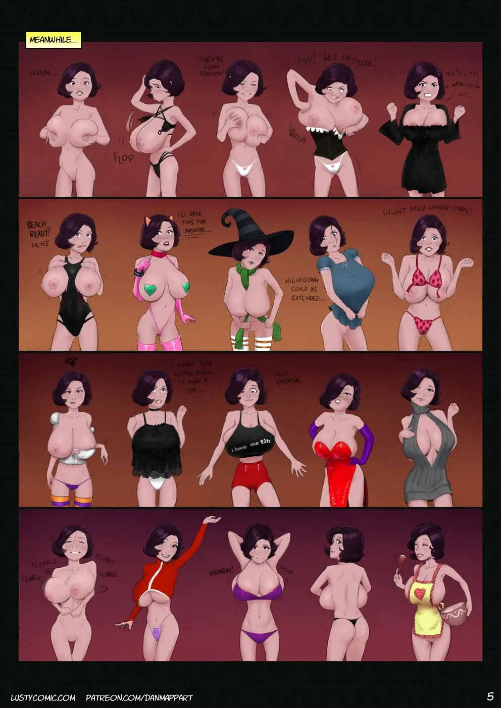 Lusty In Fantastic Breasts  (Chapter 03) — page 5