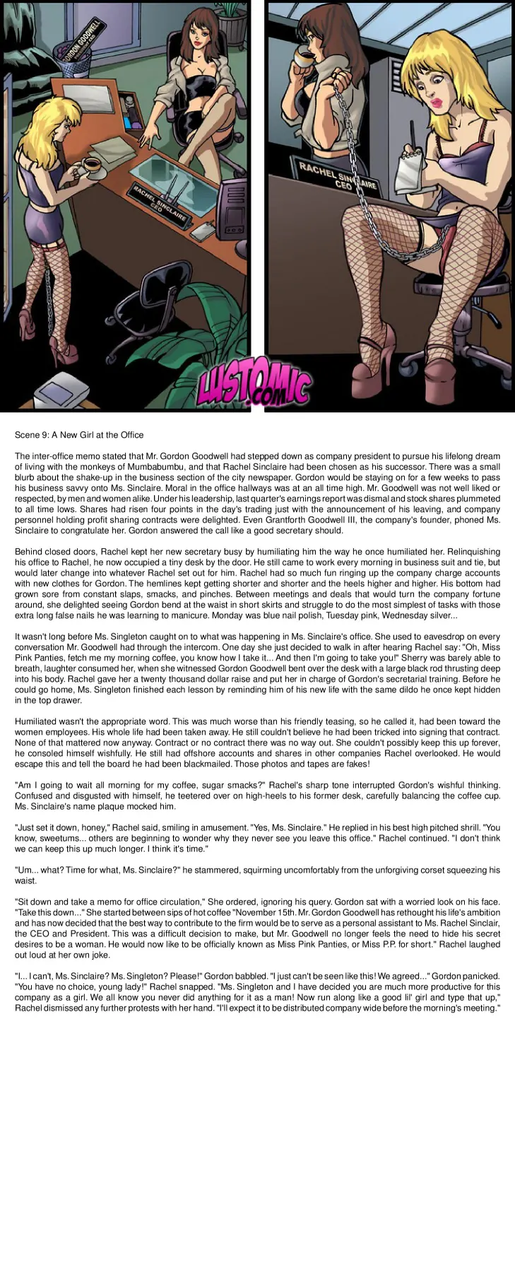 B2B: Boss To Bimbo  (Chapter 01) — page 9