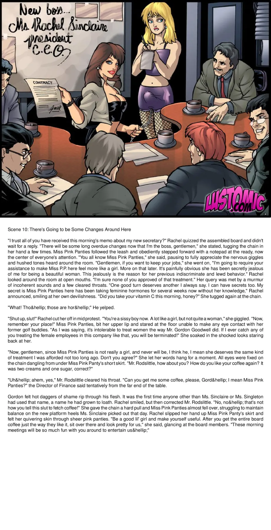 B2B: Boss To Bimbo  (Chapter 01) — page 10