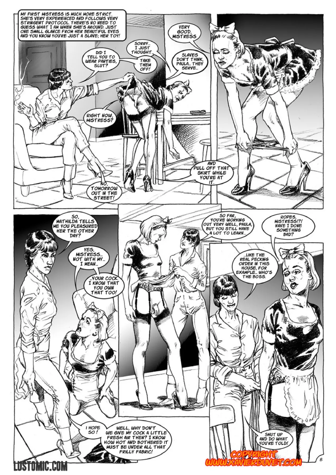 My Feminization  (Chapter 13 - Paula/s New Life) — page 8