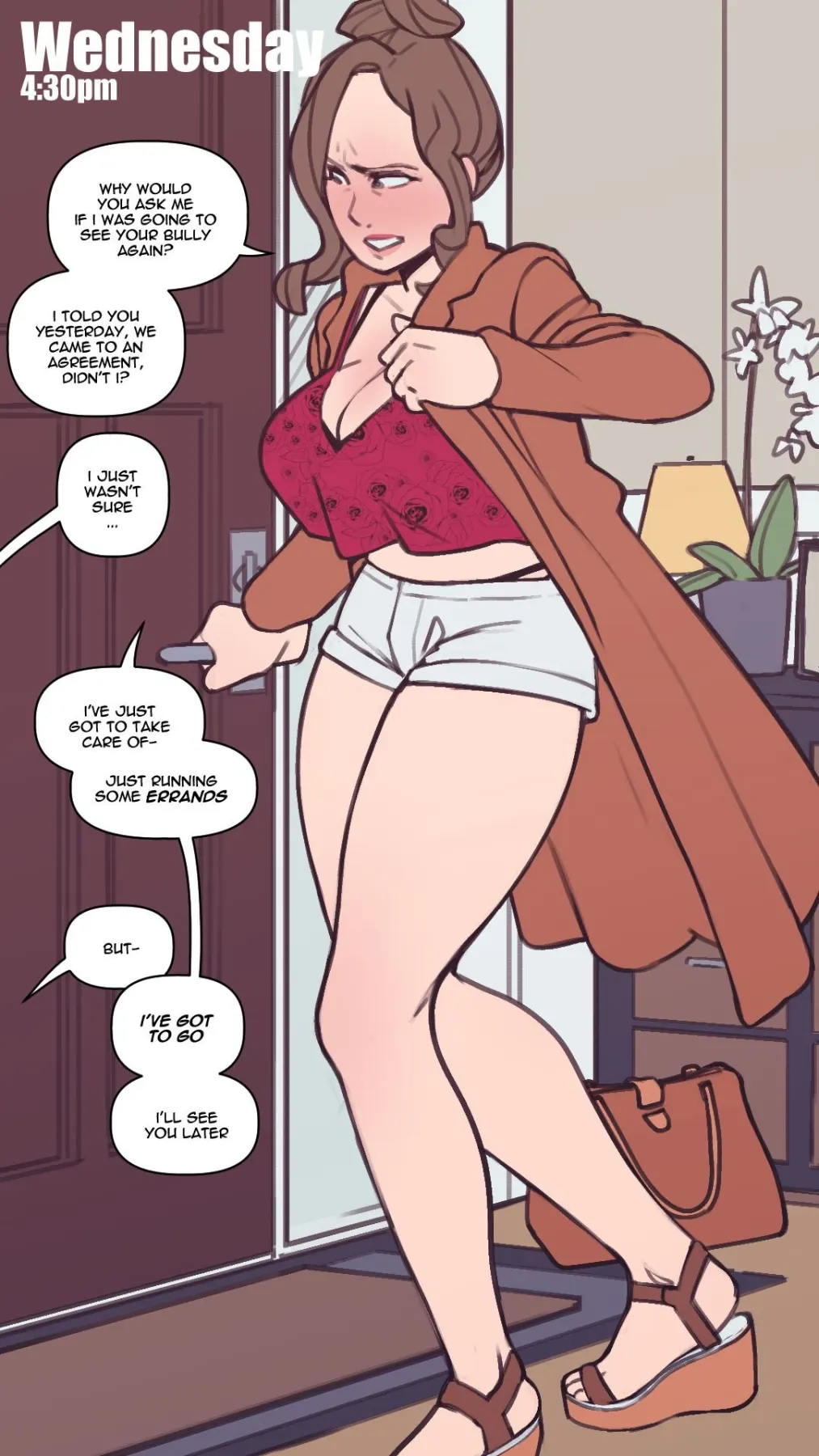 Mom Deals With My Bully  (Chapter 01)a — page 11