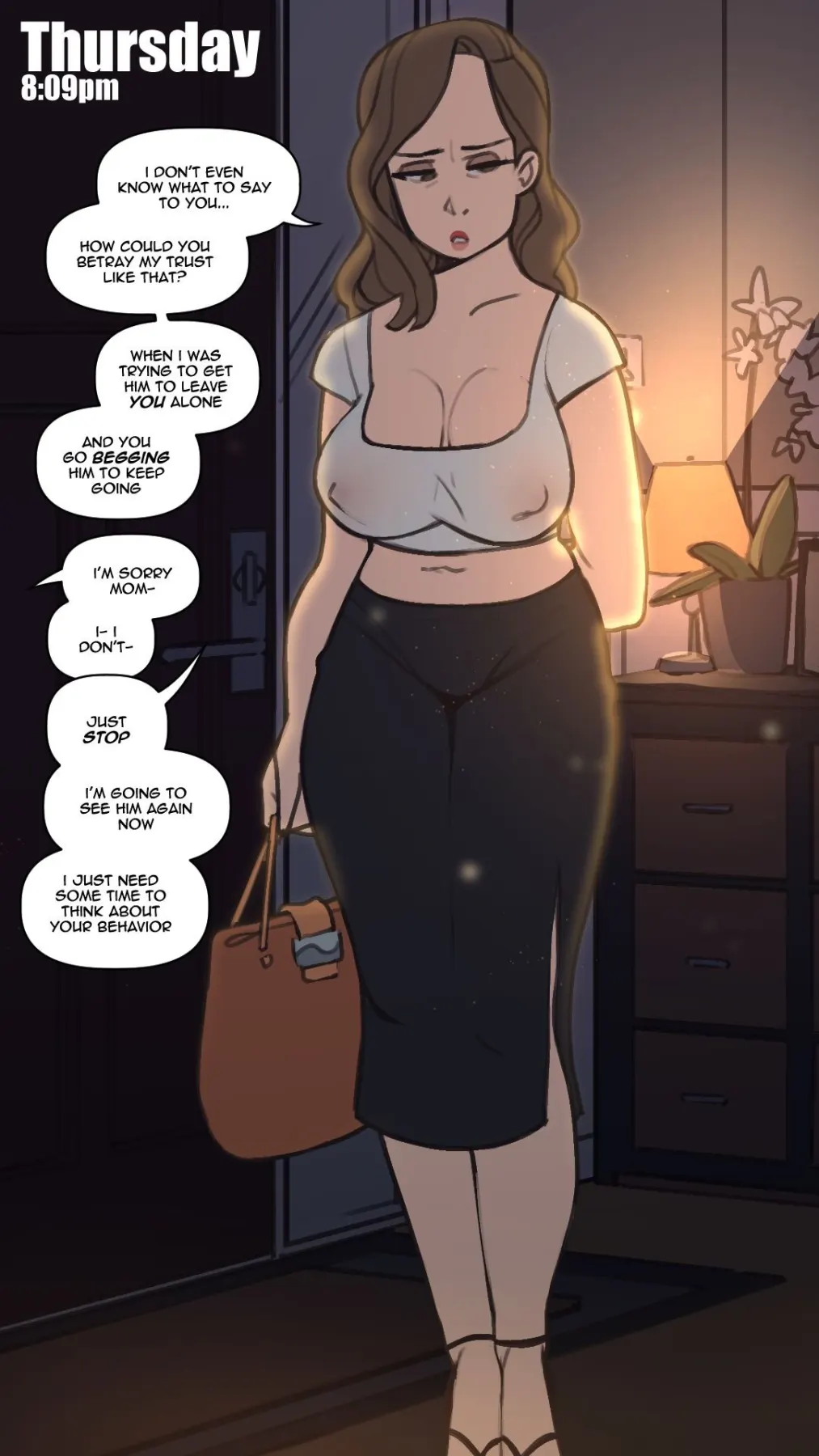 Mom Deals With My Bully  (Chapter 01)a — page 13