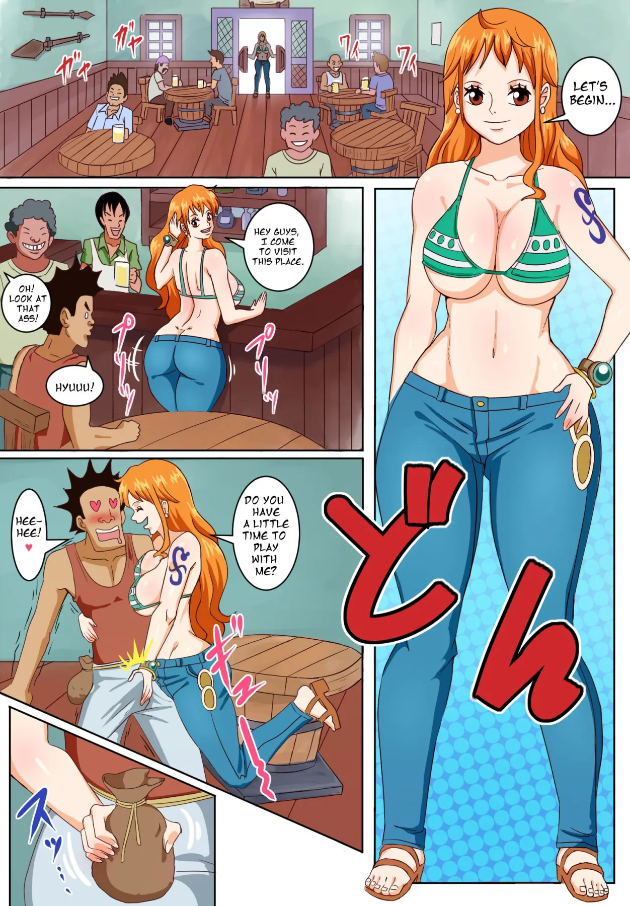 Pirate Girls At The Bar One Piece  (Chapter 01) — page 3