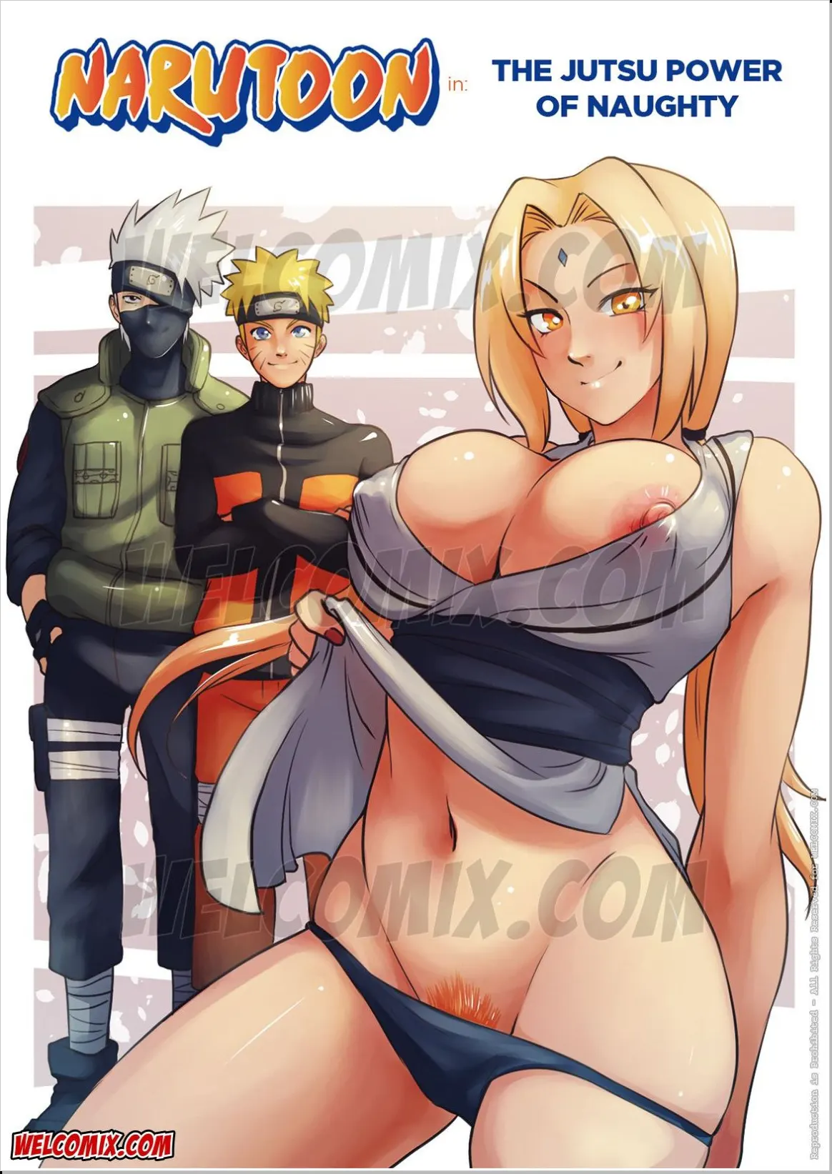 Narutoon  (Chapter 1 - The Jutsu Power Of Naughty) — page 1