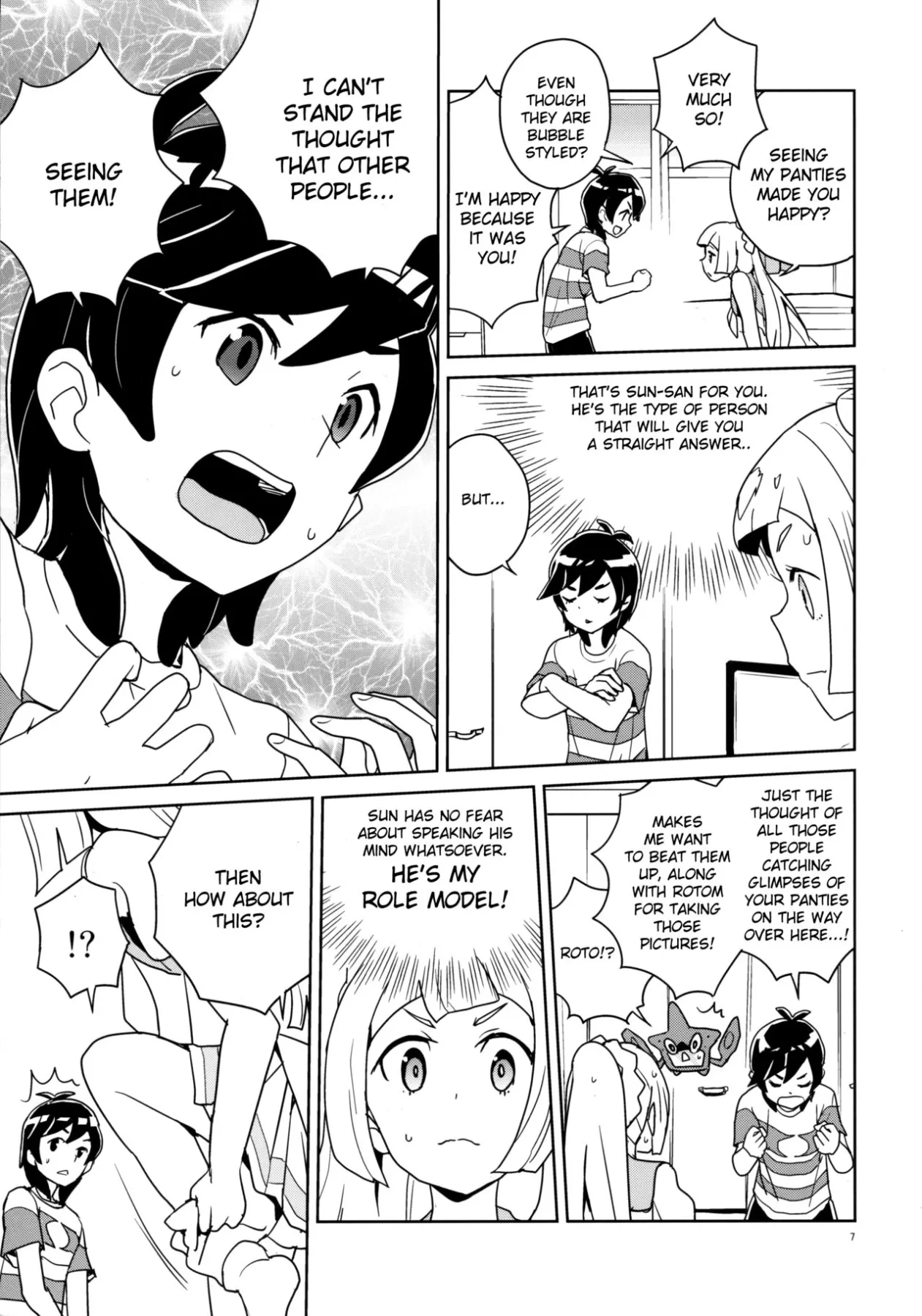 Lillie Kimi No Atama Boku Ga Yoku Shite Ageyou  (Chapter 01) — page 7