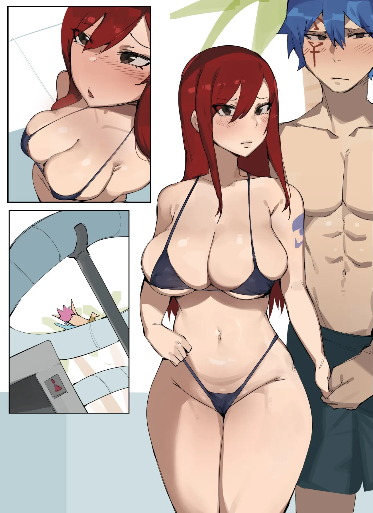 Erza X JellalFairy Tail  (Chapter 02) — page 9