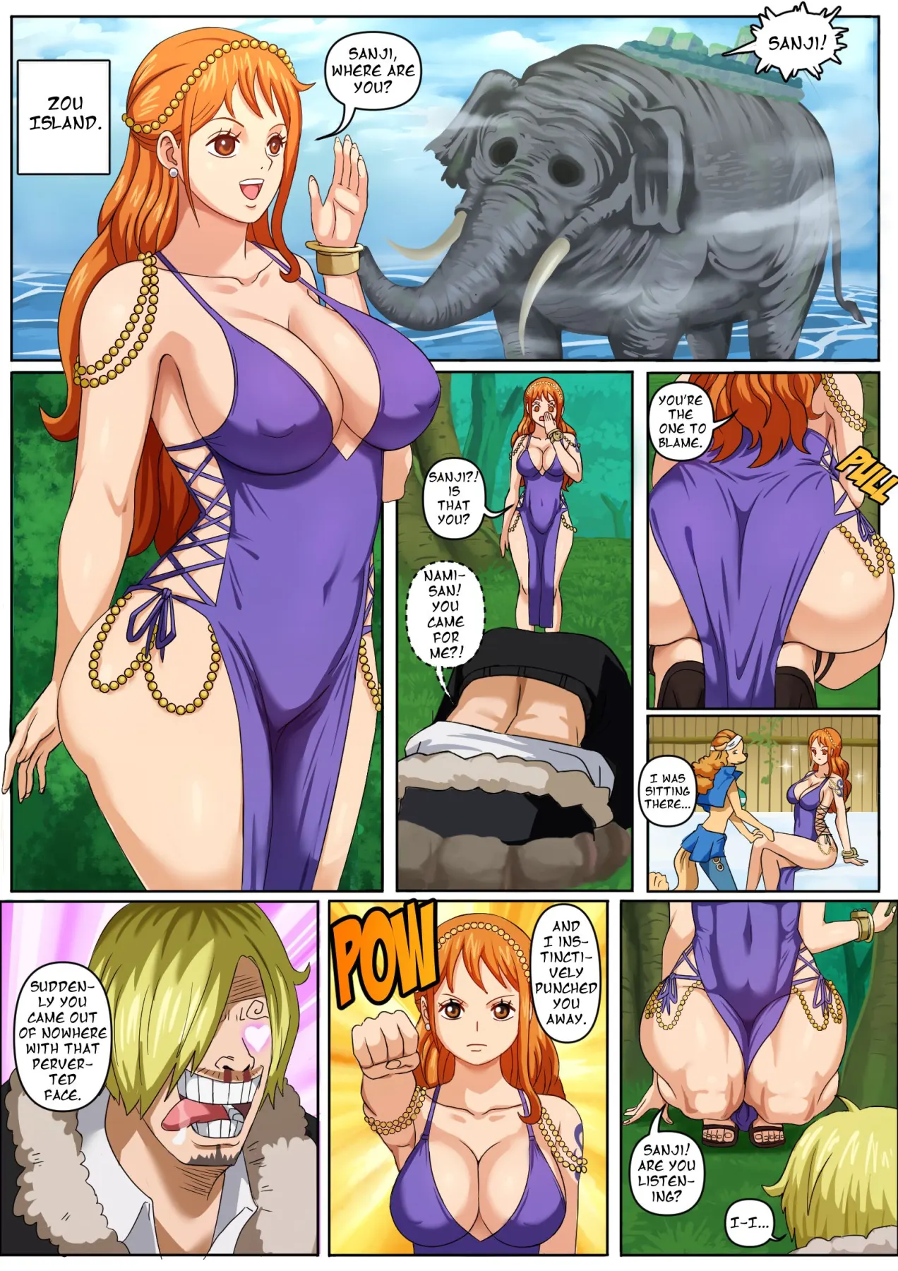 A Chance With Nami One Piece  (Chapter 01) — page 2