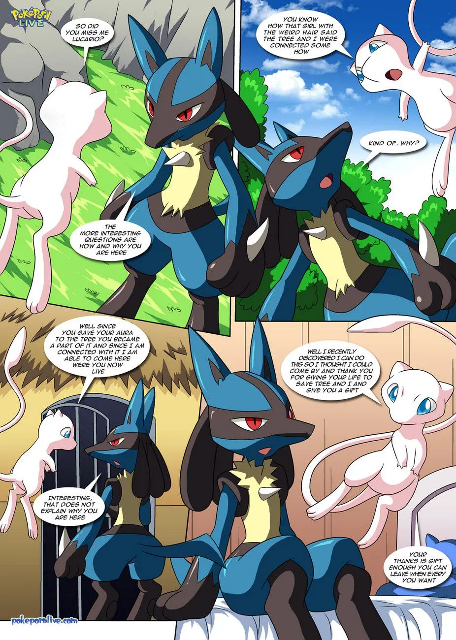 Lucario/s Gift  (Chapter 1) — page 3